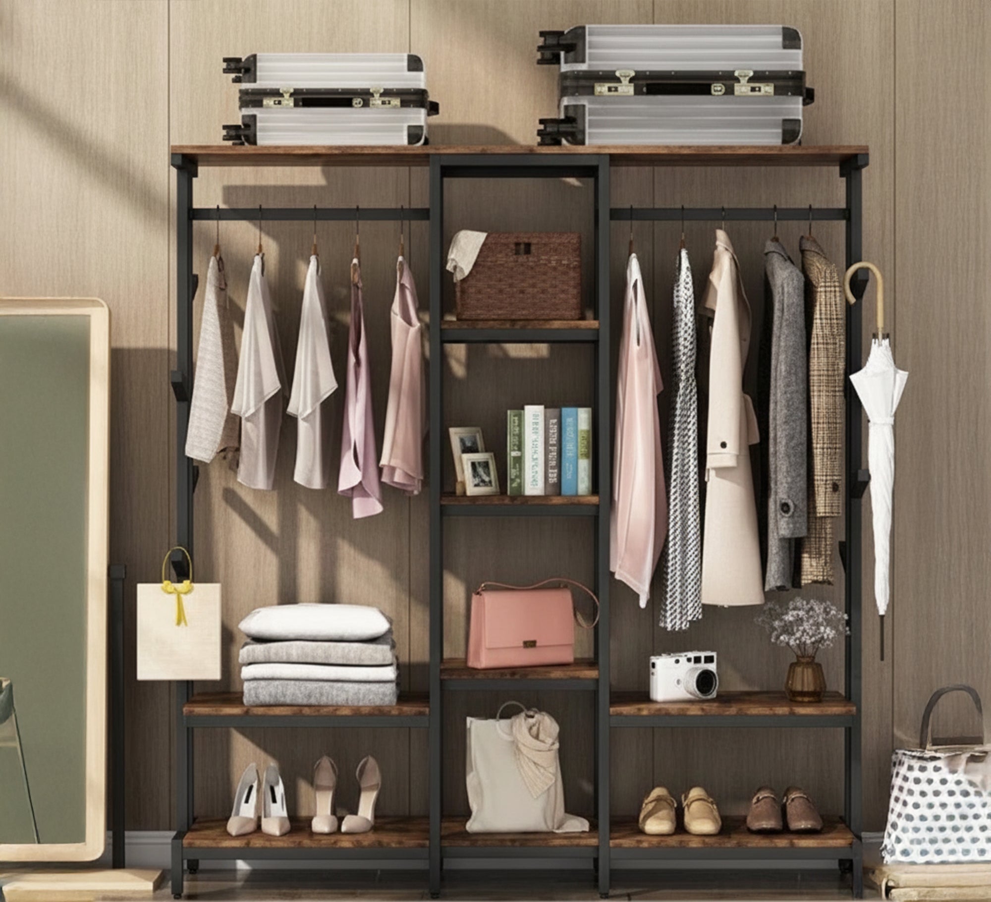 Open clothing racking unit - Vitrine Furniture - Furniture