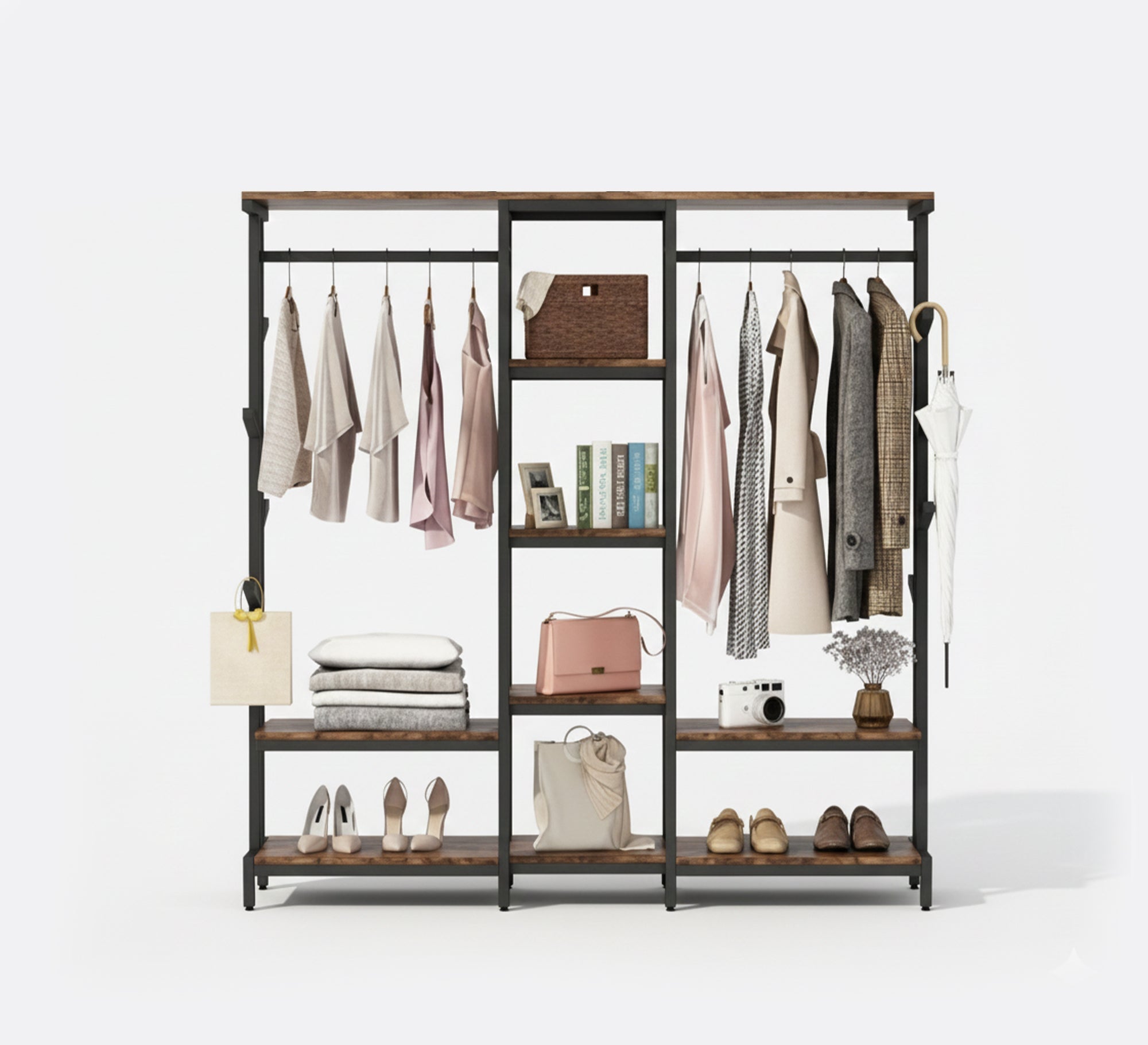Open clothing racking unit - Vitrine Furniture - Furniture