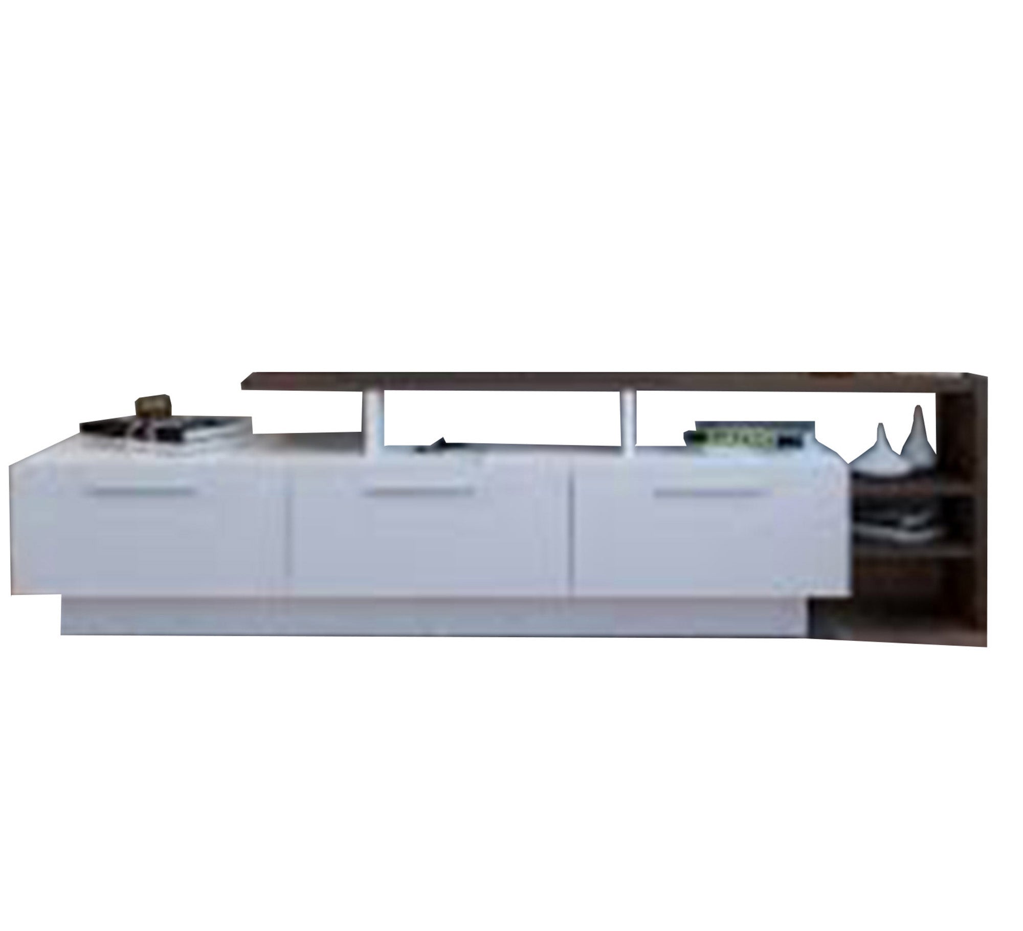 Open side shelf TV unit - Vitrine Furniture - TV Table & Cabinet