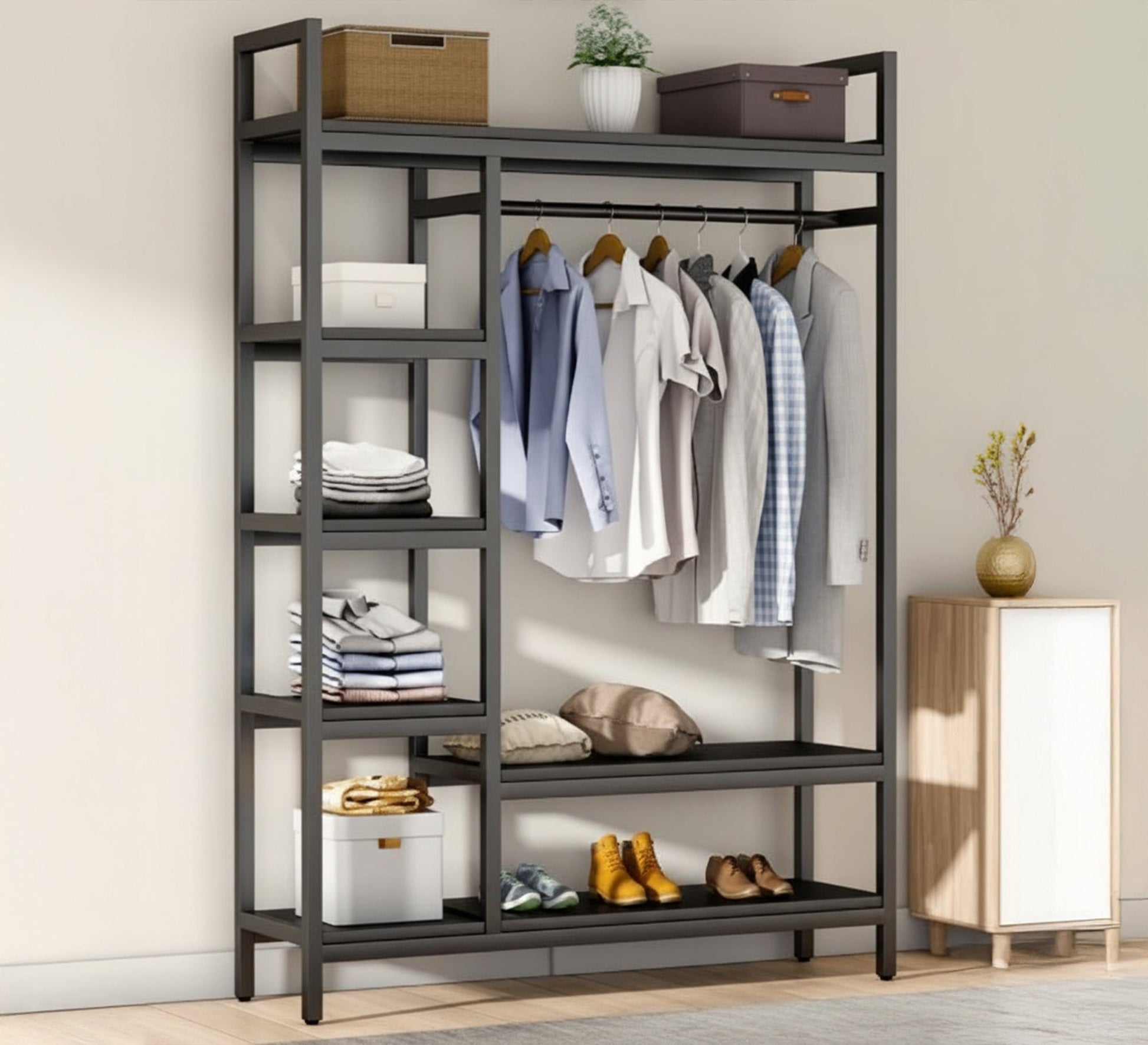 Open wardrobe for organized rooms - Vitrine Furniture - Furniture