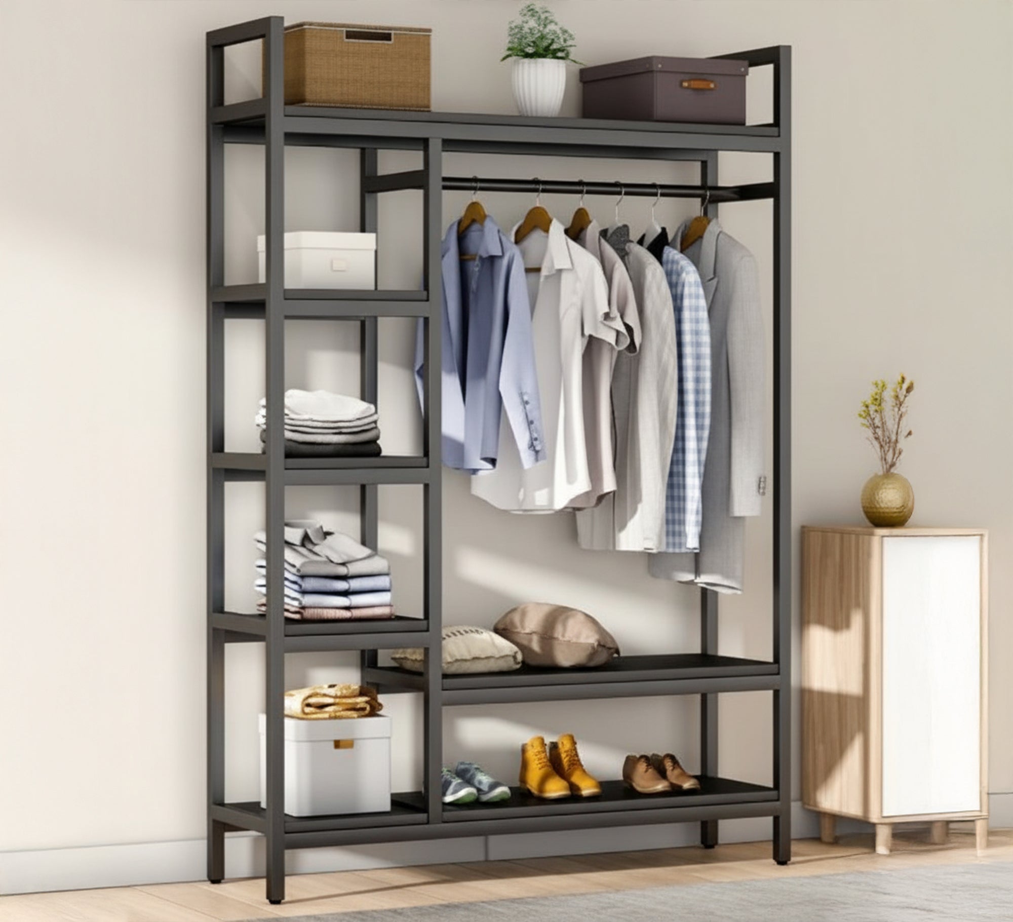 Open wardrobe for organized rooms - Vitrine Furniture - Furniture