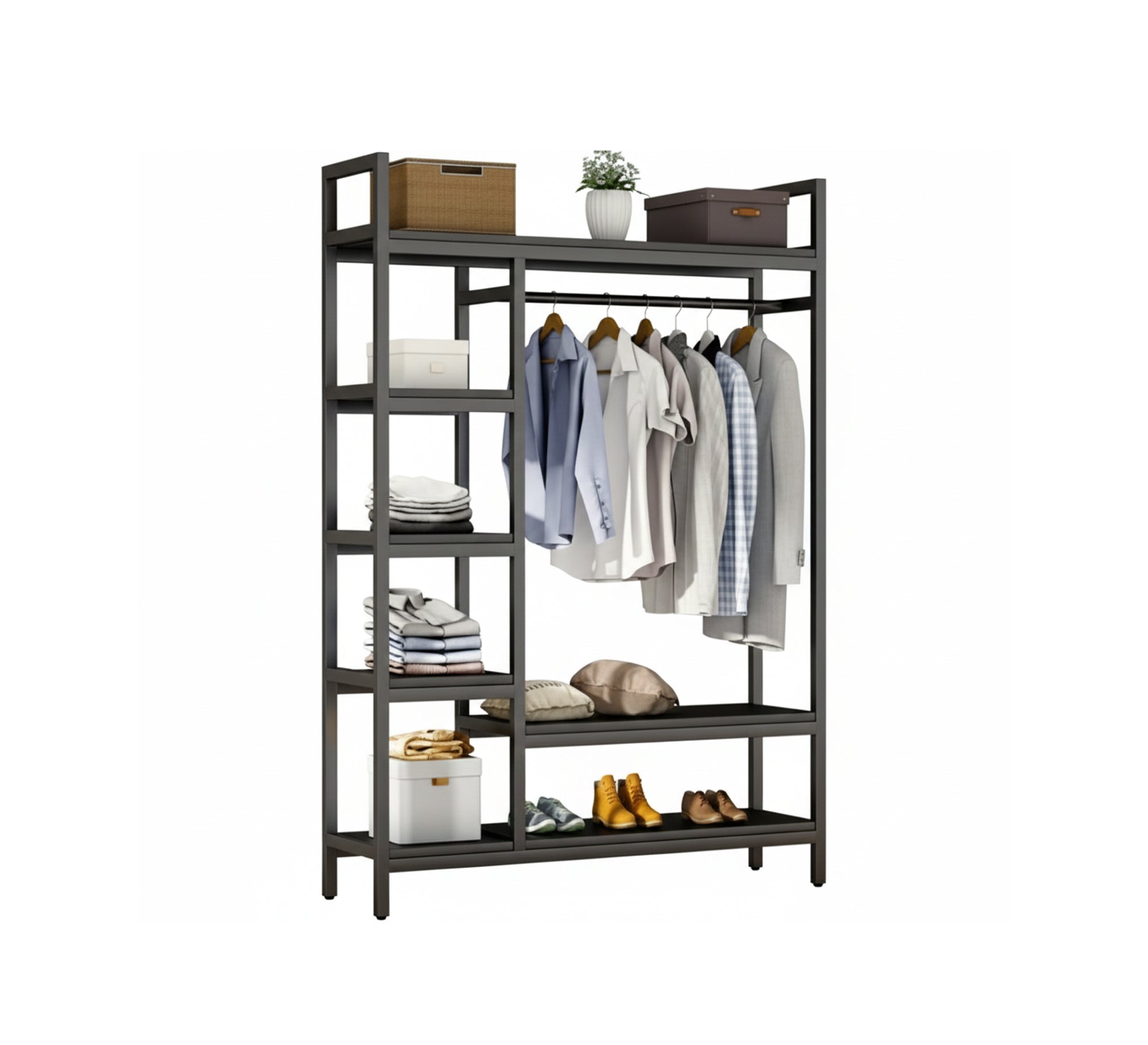 Open wardrobe for organized rooms - Vitrine Furniture - Furniture