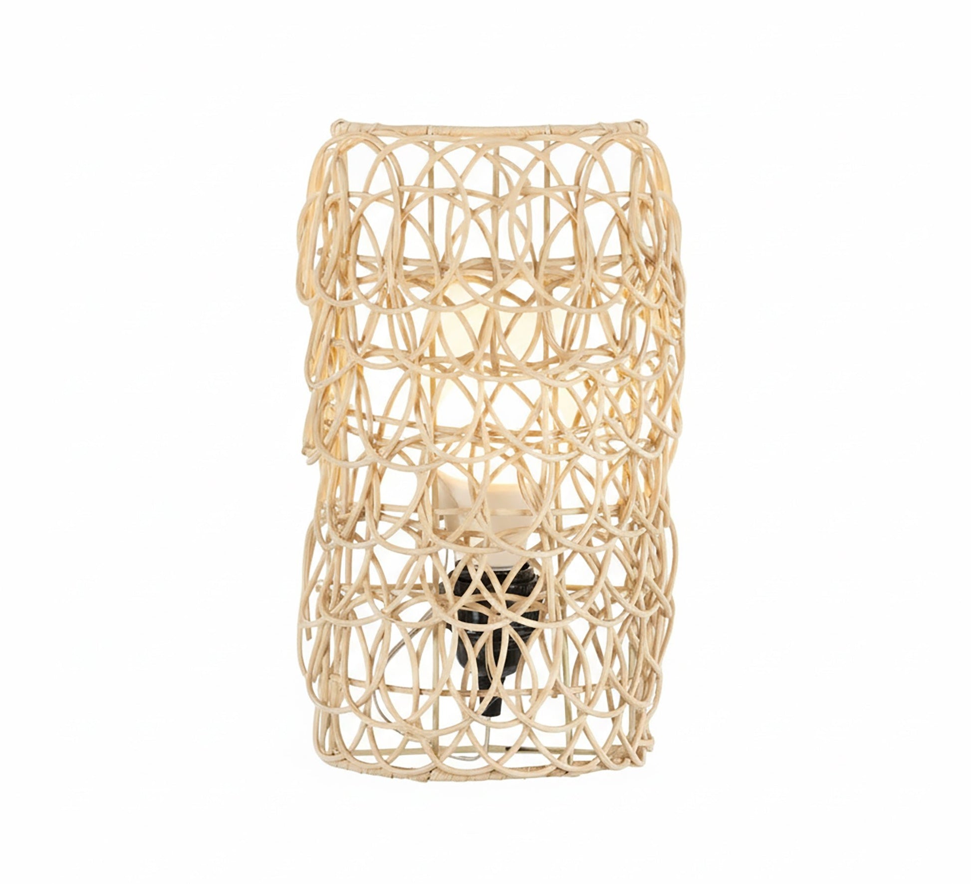 Openwork bamboo wall sconce - Vitrine Furniture - Wall Sconce