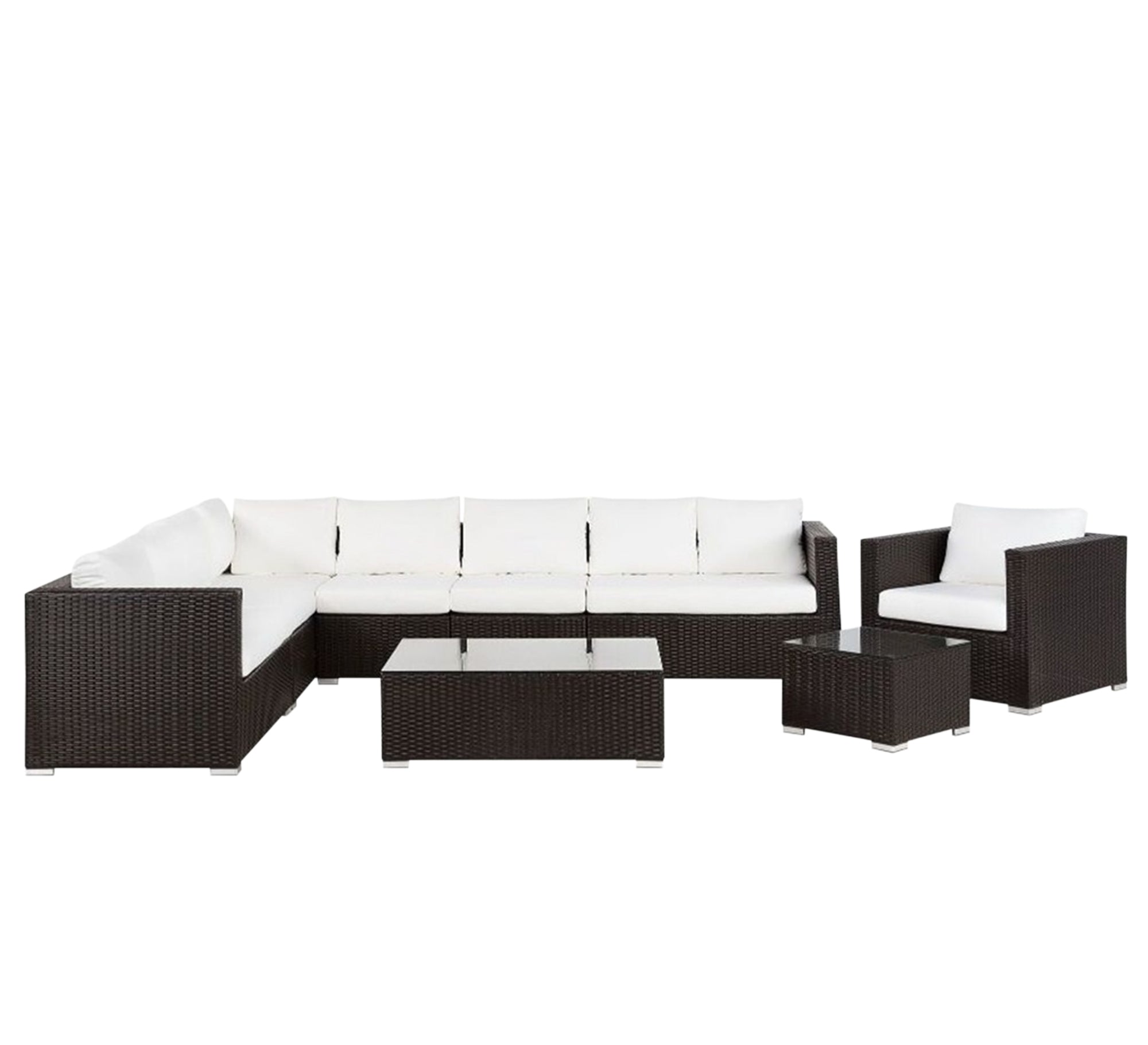 Outdoor corner seating made of rattan - Vitrine Furniture - Outdoor Products