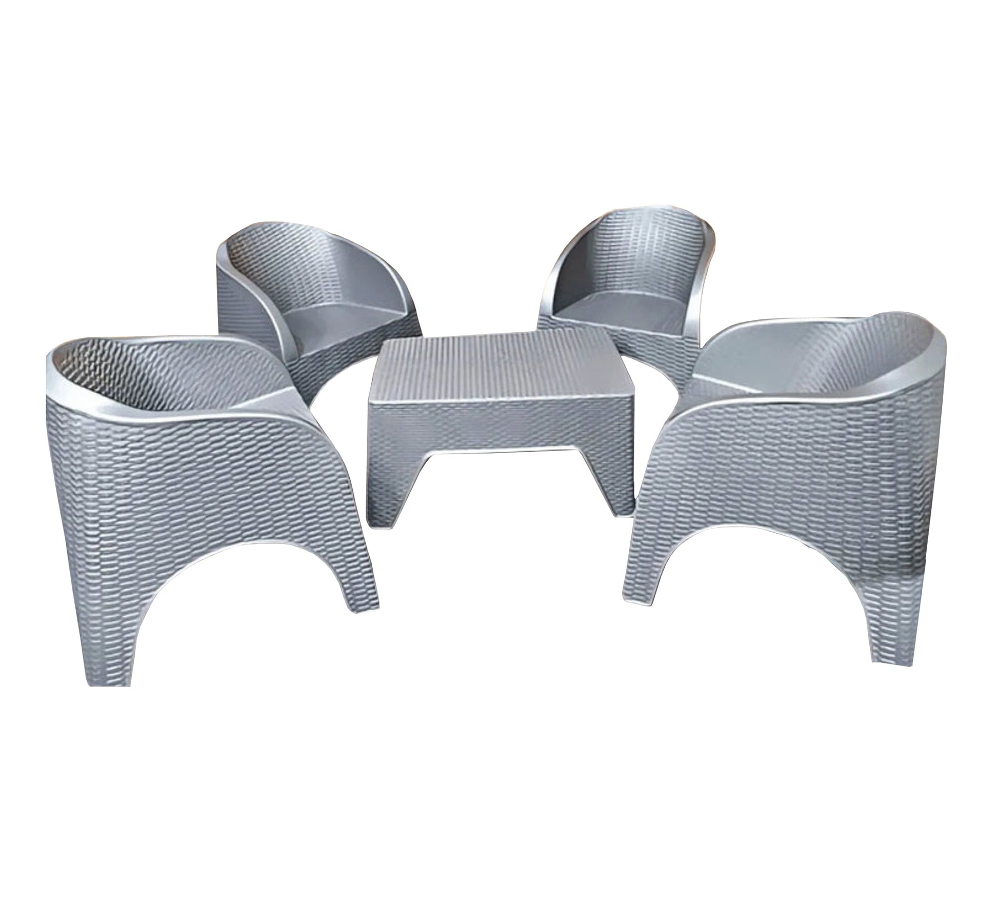 Outdoor patio set of four chairs and a table - Vitrine Furniture - Outdoor Products