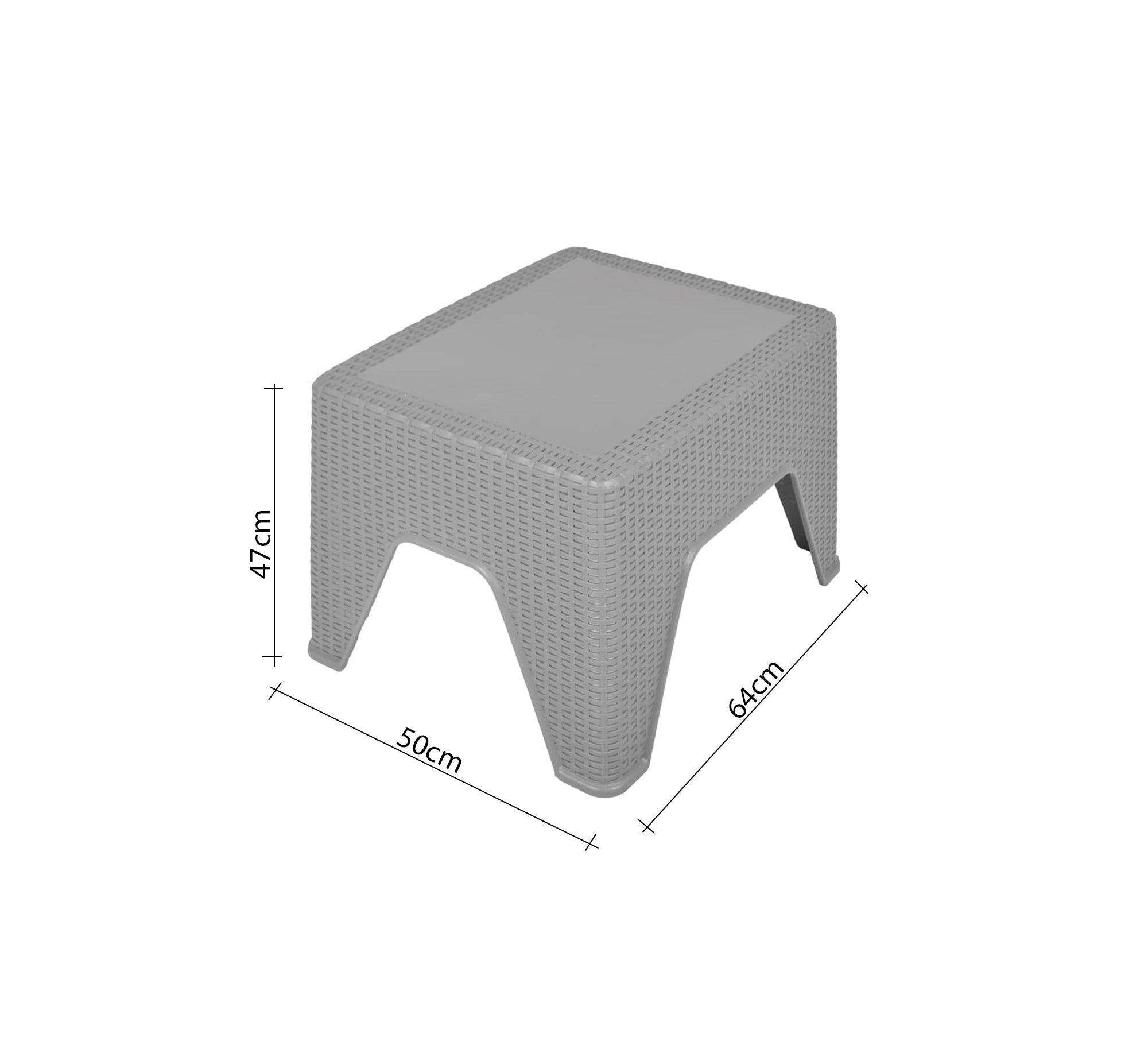 Outdoor set of four plastic chairs and a table - Vitrine Furniture - Outdoor Products