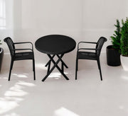 Outdoor set of two chairs and a round table - Vitrine Furniture - Outdoor Products