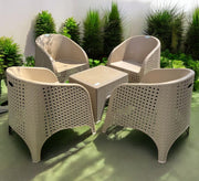 Outdoor set with four chairs and a short table - Vitrine Furniture - Outdoor Products