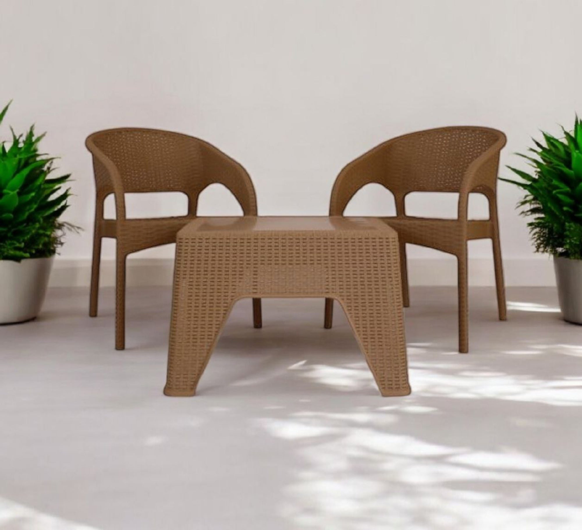 Outdoor set with long legs and a table - Vitrine Furniture - Outdoor Products