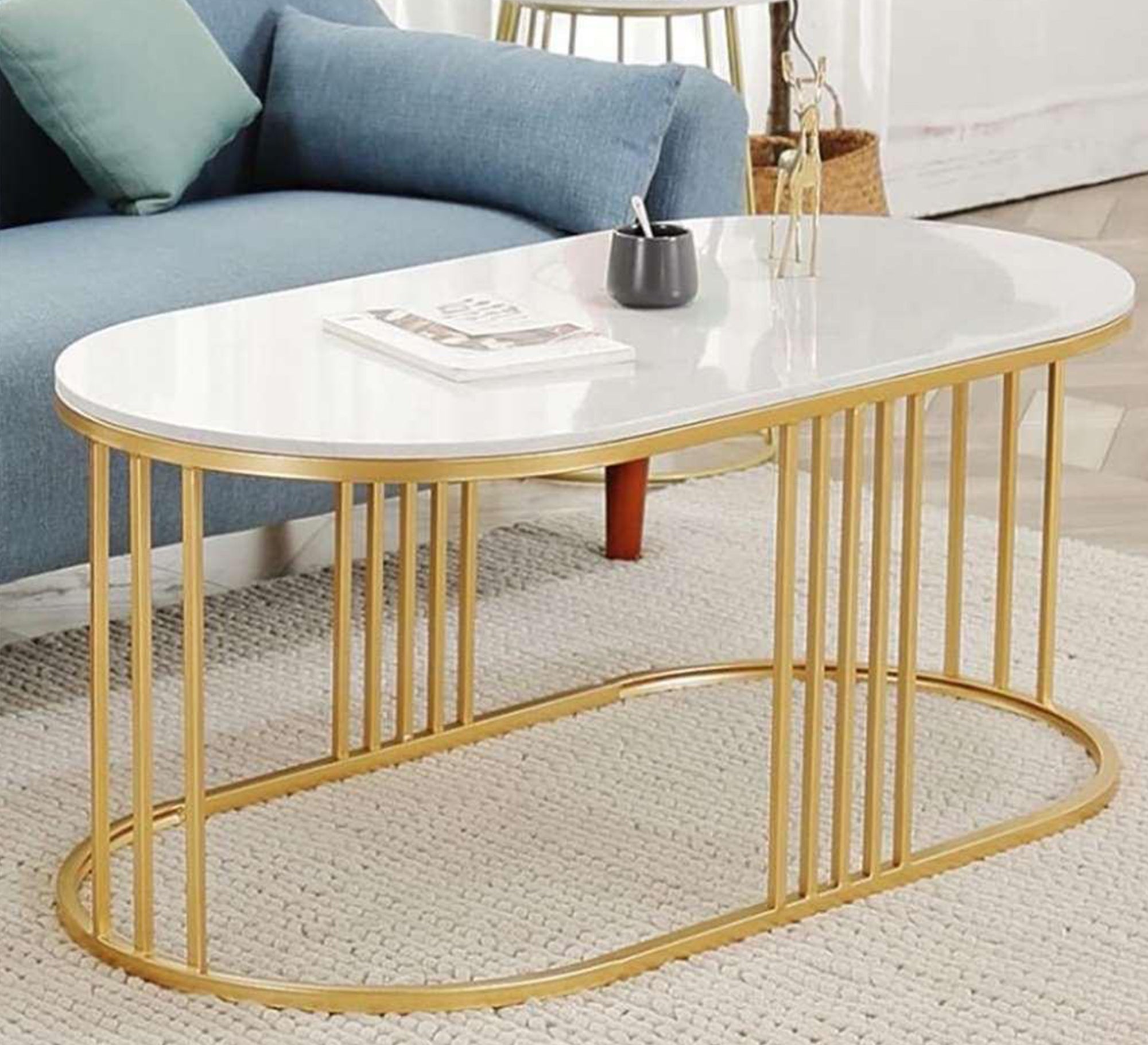 Oval iron table - Vitrine Furniture - Furniture