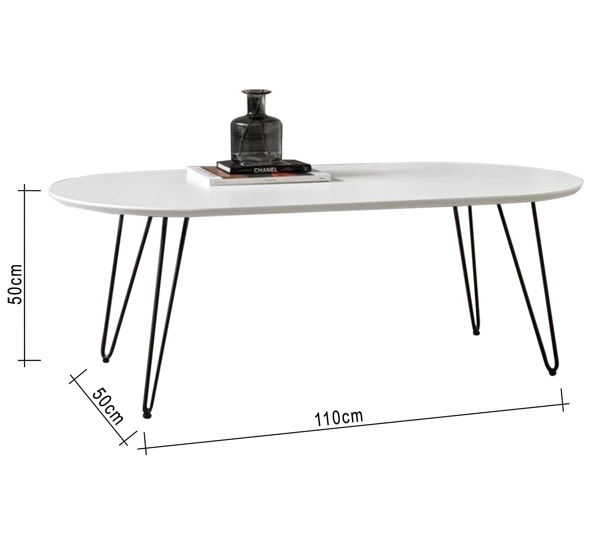 Oval table with marble top - Vitrine Furniture - Furniture