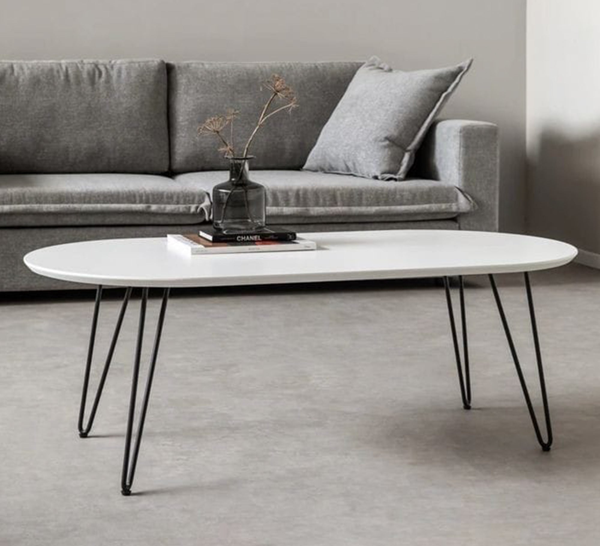 Oval table with marble top - Vitrine Furniture - Furniture