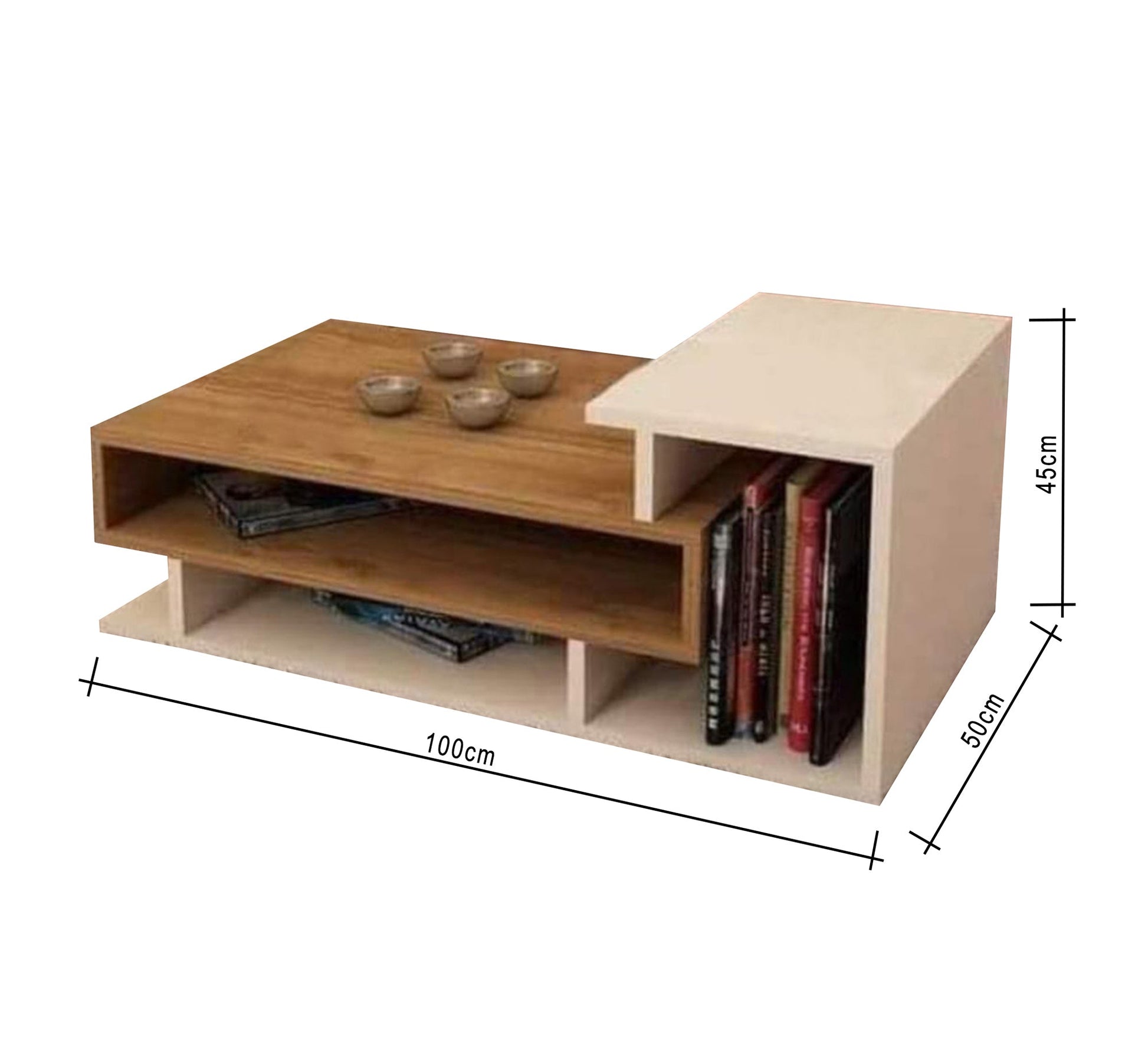 Overlapping coffee table - Vitrine Furniture - Furniture