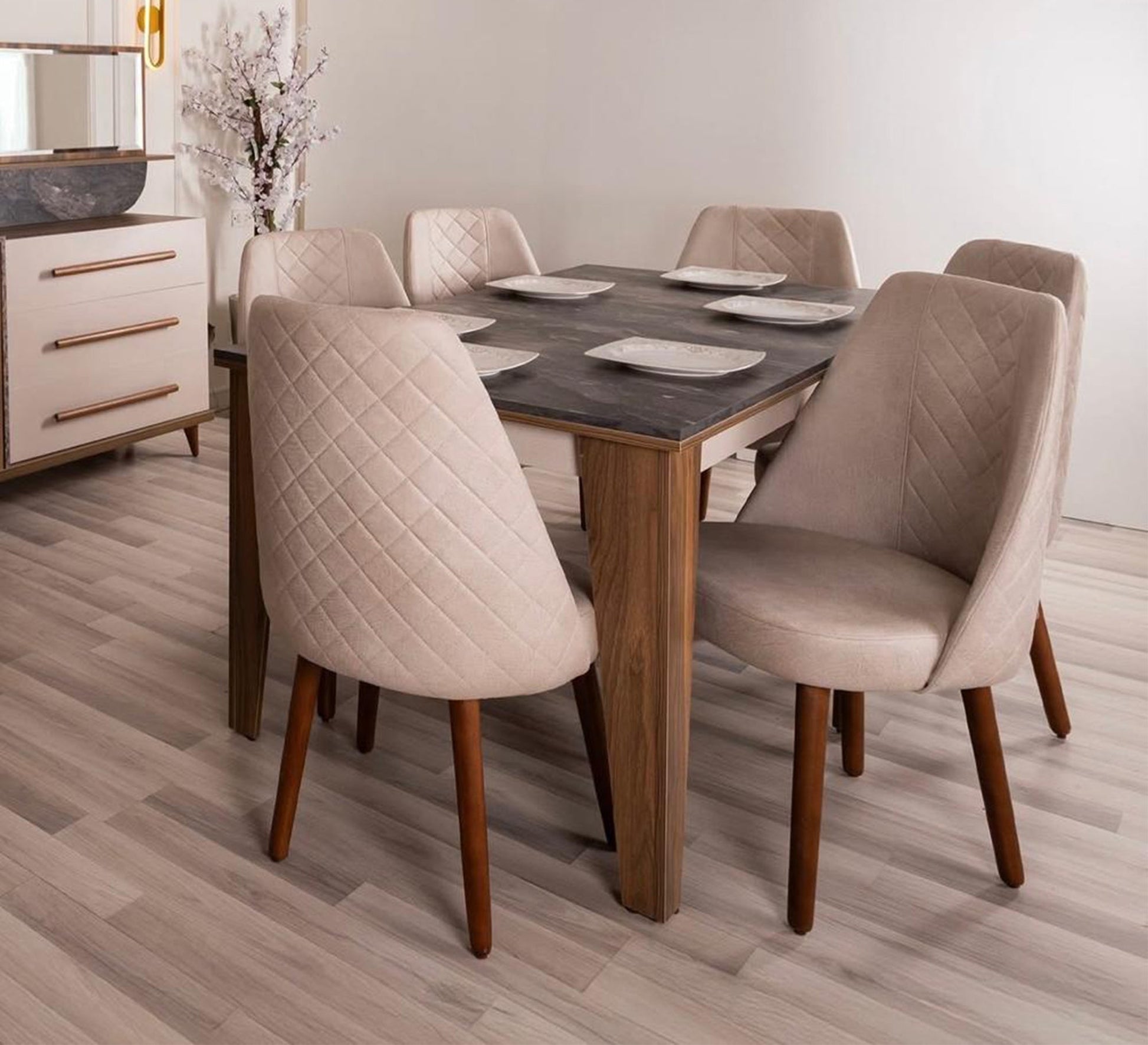 Padded dining chair - Vitrine Furniture - Furniture