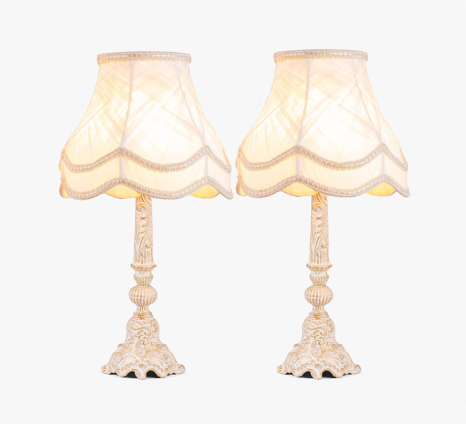 Pair of classic decorative table lamps - Vitrine Furniture - Lighting
