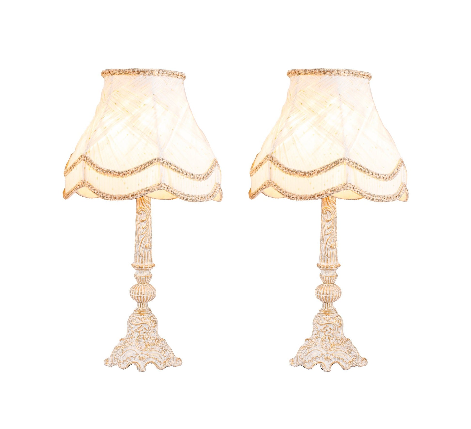 Pair of classic design table lamps - Vitrine Furniture - Lighting