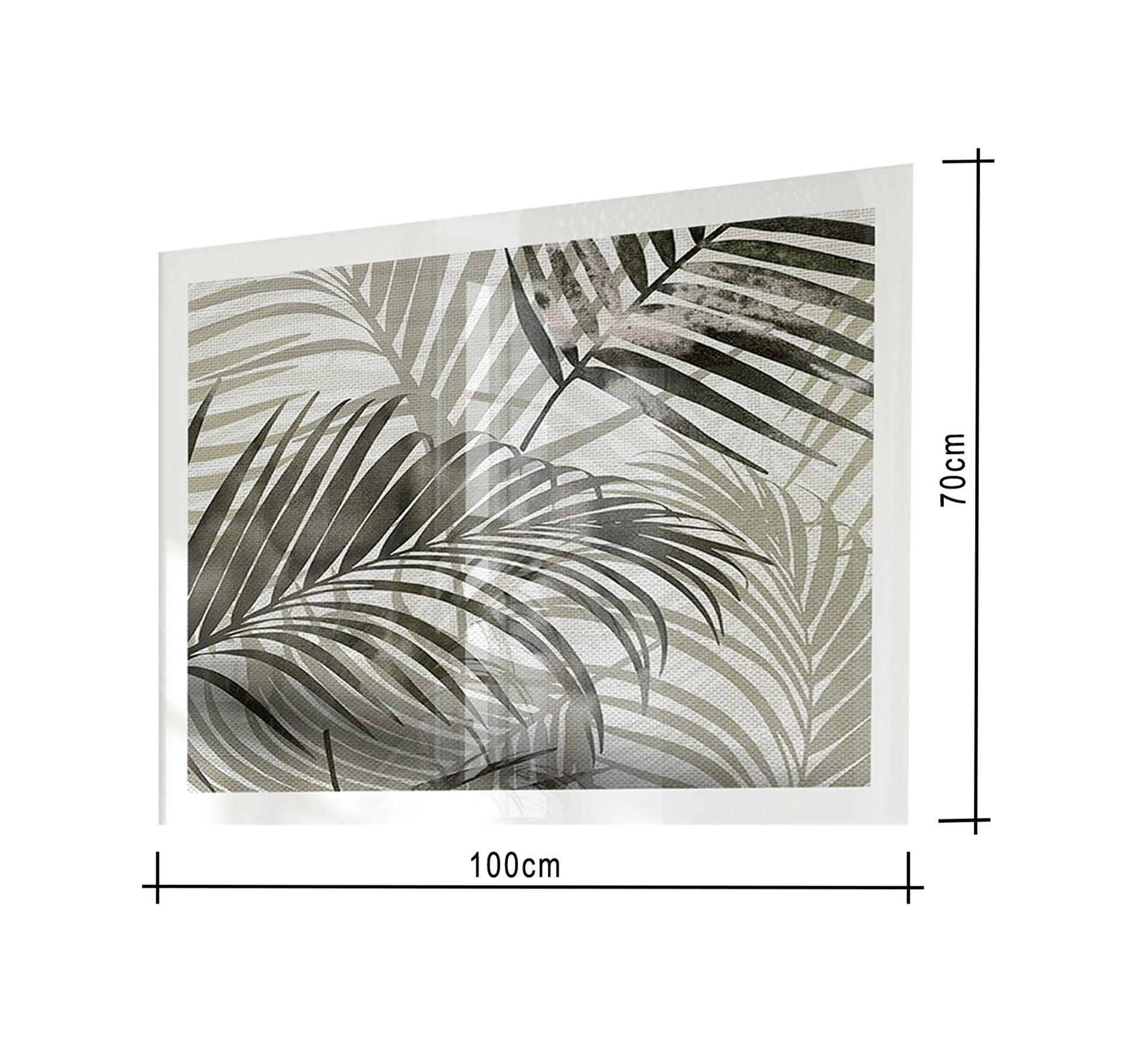 Palm leaf painting - Vitrine Furniture - Décor