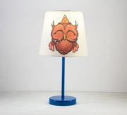 Party Owl Lamp: Fun Light for the Nursery with a Blue Base - Vitrine Furniture - Lighting