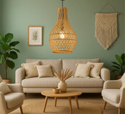 Pear bamboo pendant light - Vitrine Furniture - Lighting