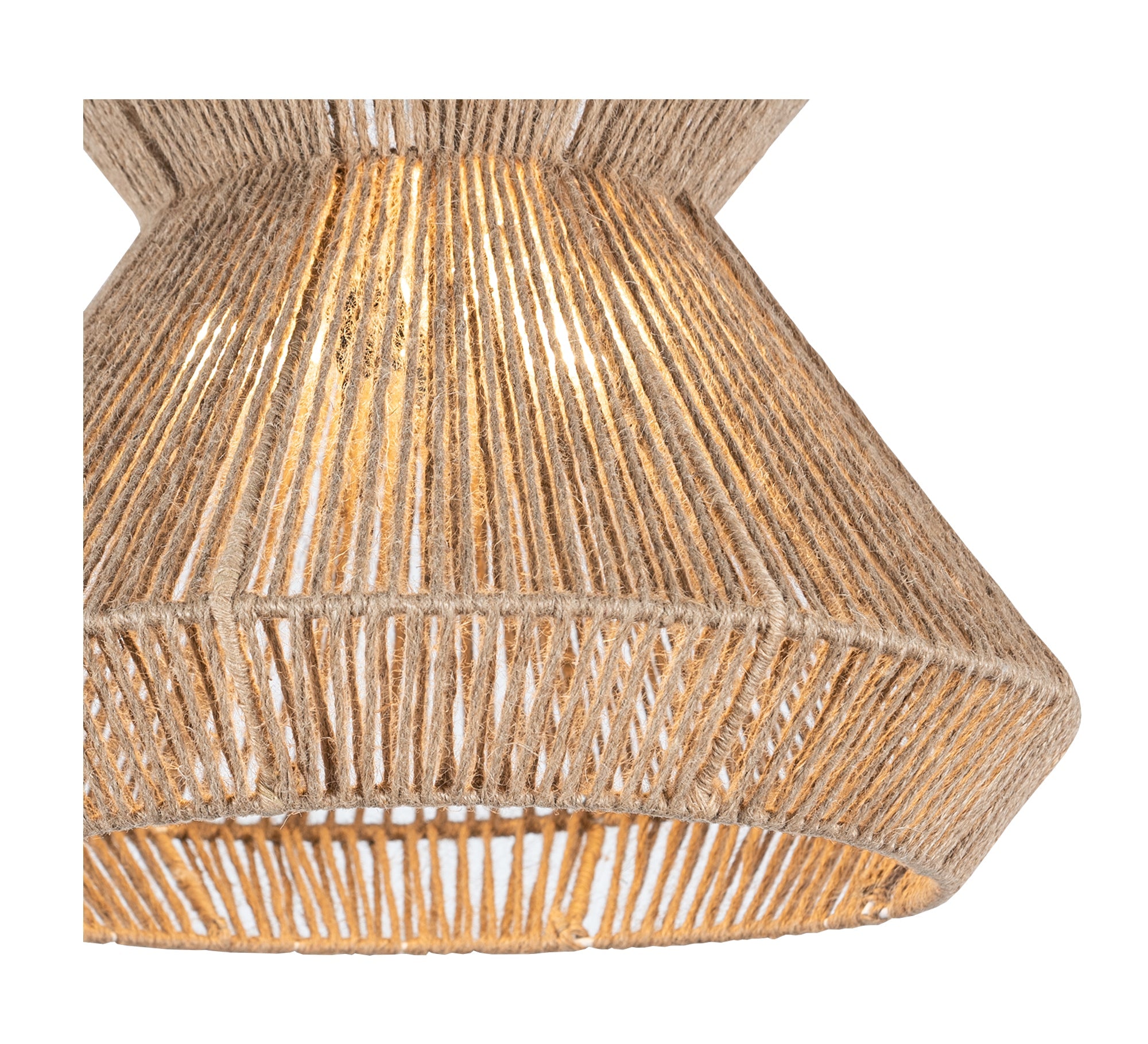 Pendant lamp featuring woven threads - Vitrine Furniture - Lighting