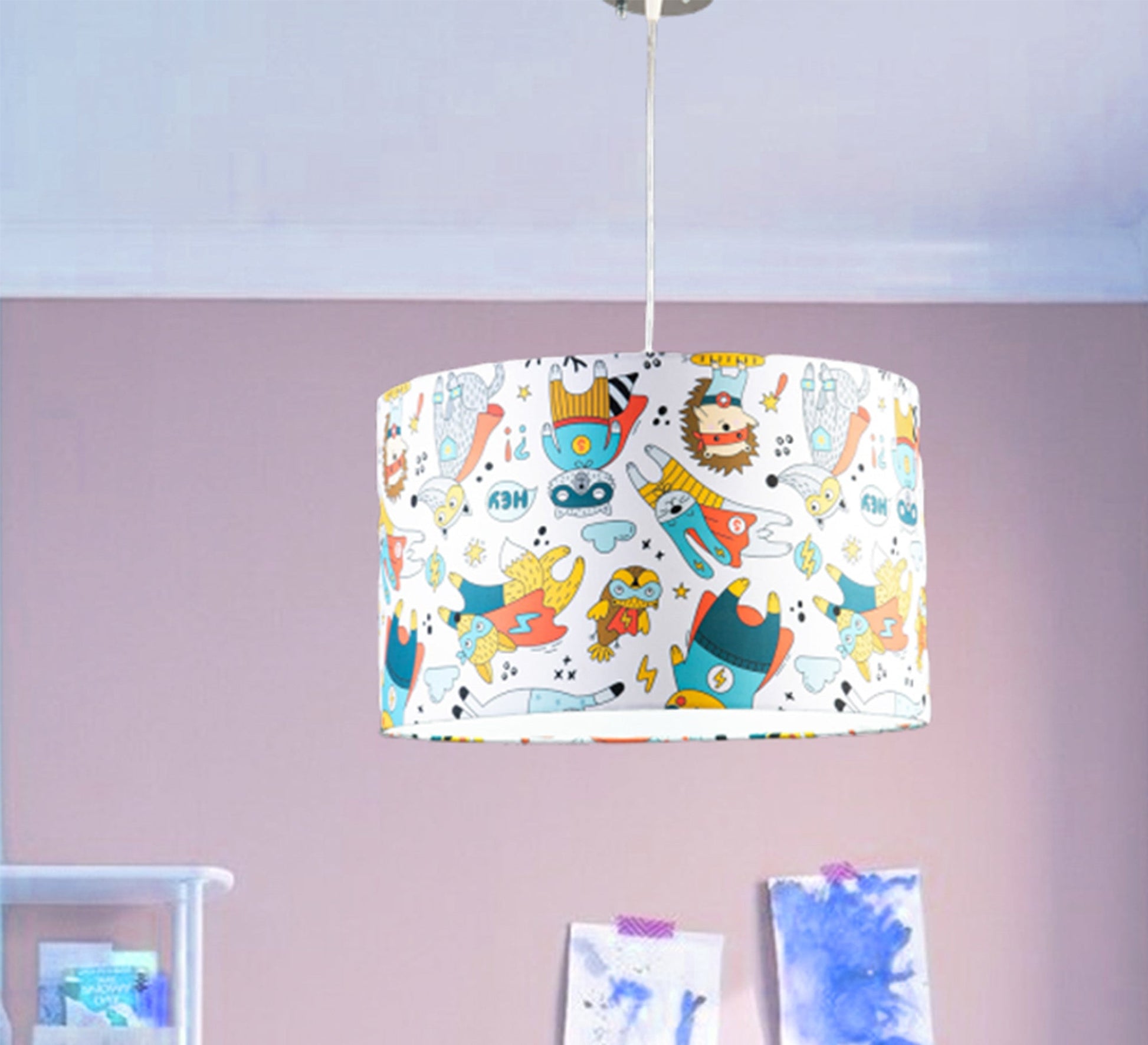 Pendant lamp with a fun, childlike design - Vitrine Furniture - Lighting