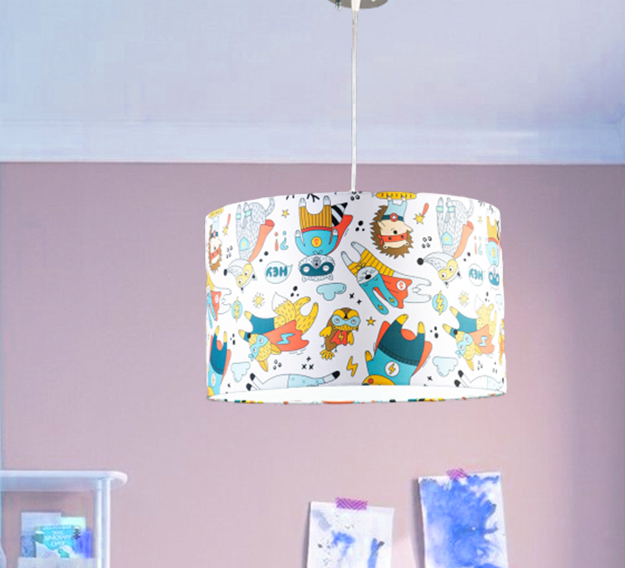 Pendant lamp with a fun, childlike design - Vitrine Furniture - Lighting