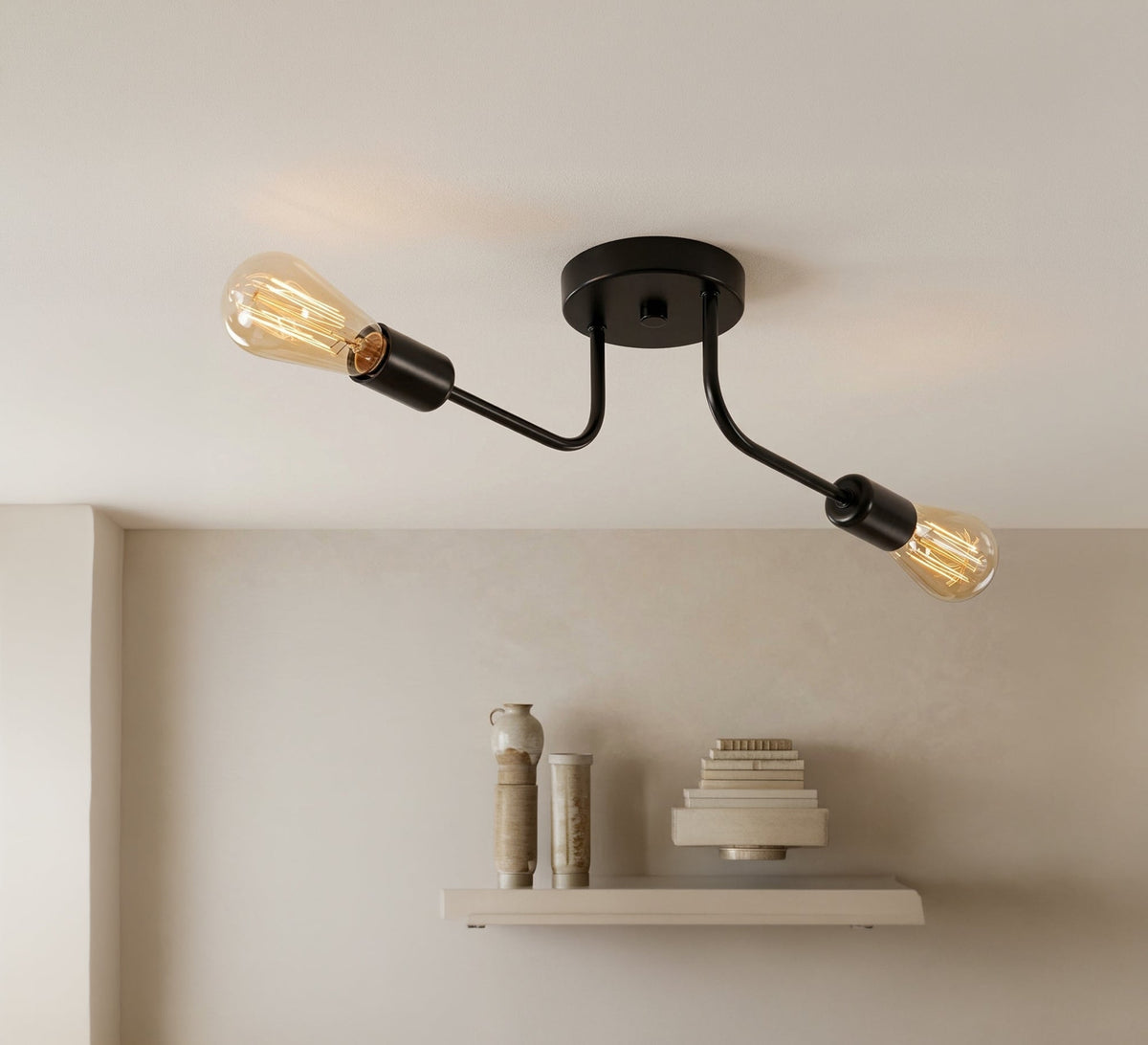 Pendant with two a unique touch - Vitrine Furniture - Ceiling lights