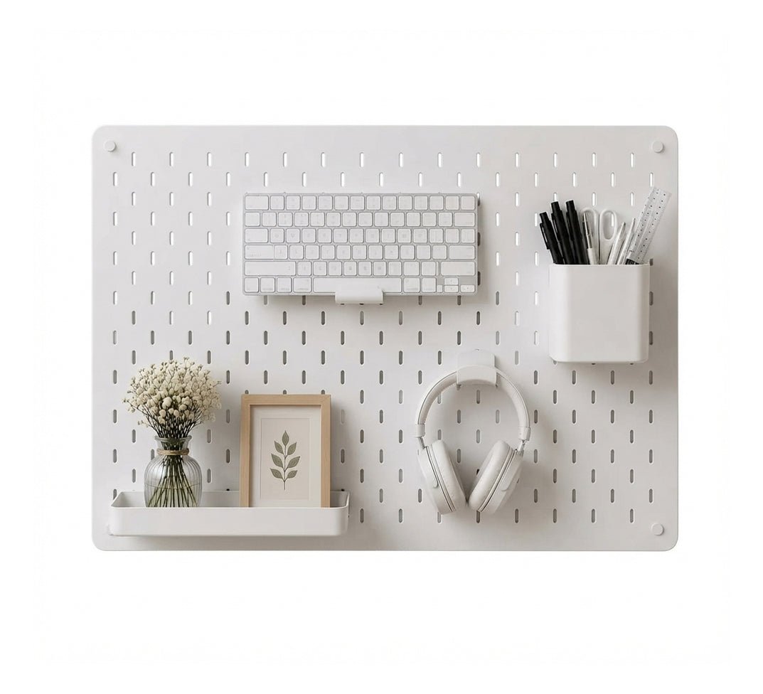 Perforated Wall Panel for Office Organization - Vitrine Furniture - Mirrors