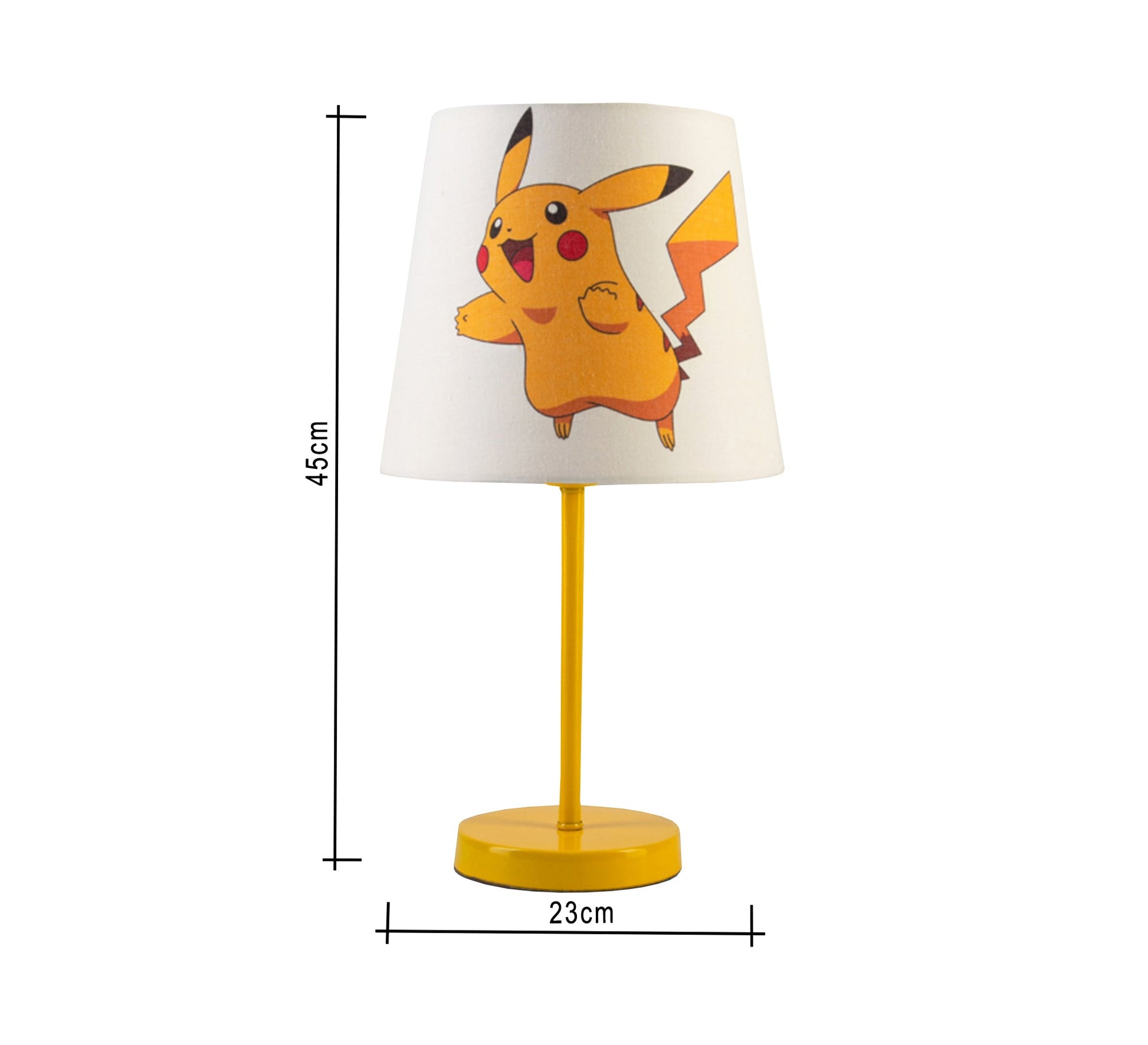 Pikachu Lamp, Fun Cartoon Light for Your Child's Room with Golden Base - Vitrine Furniture - Lighting