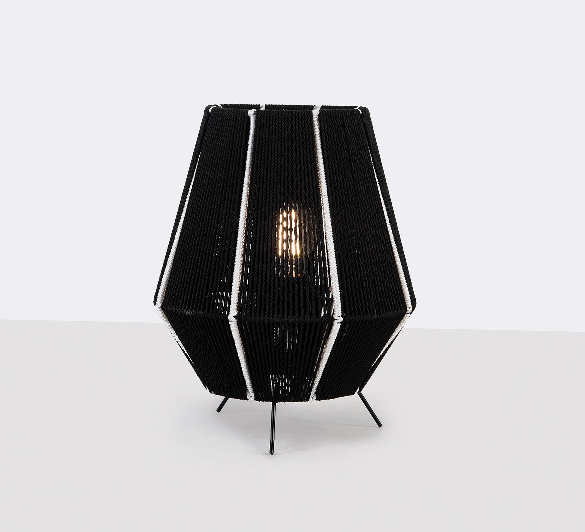 Pink and gray lampshade - Vitrine Furniture - Lighting