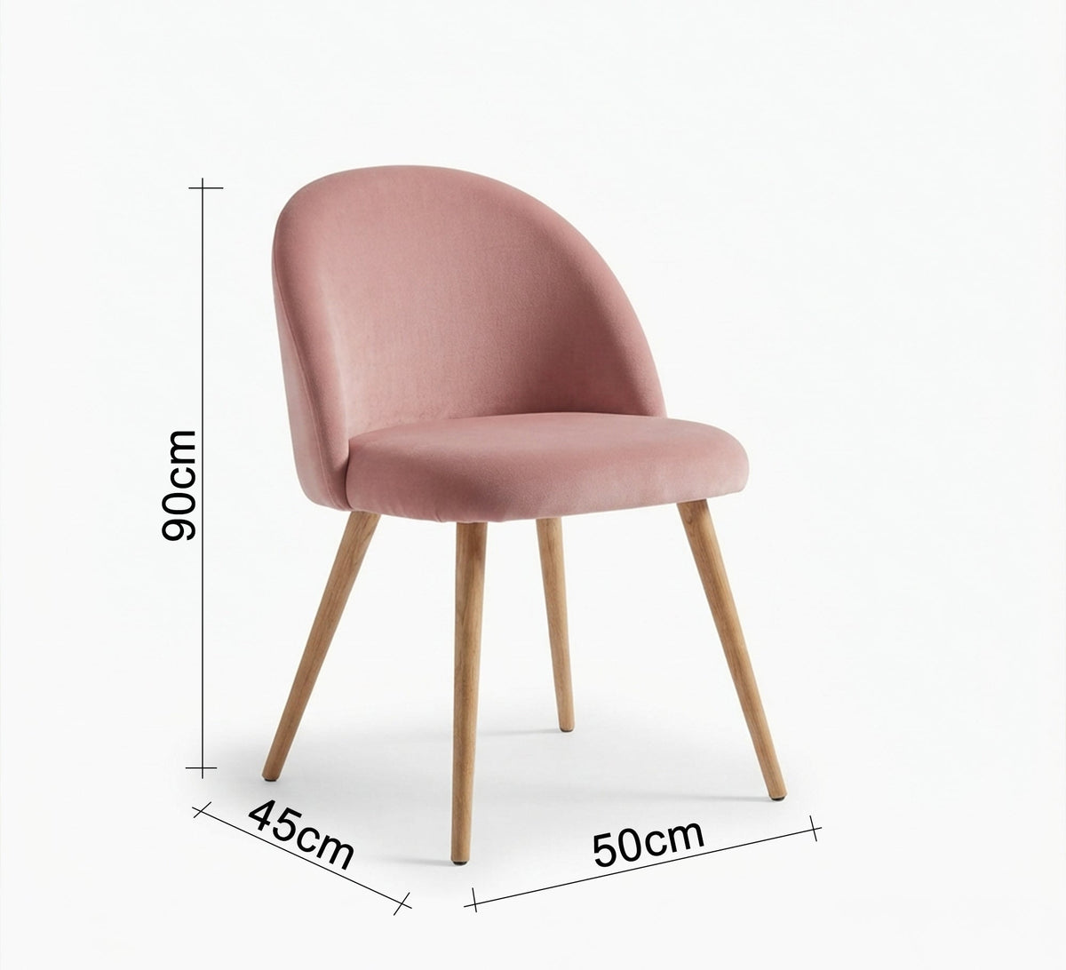 Pink chair - Vitrine Furniture - Dining Room Chairs