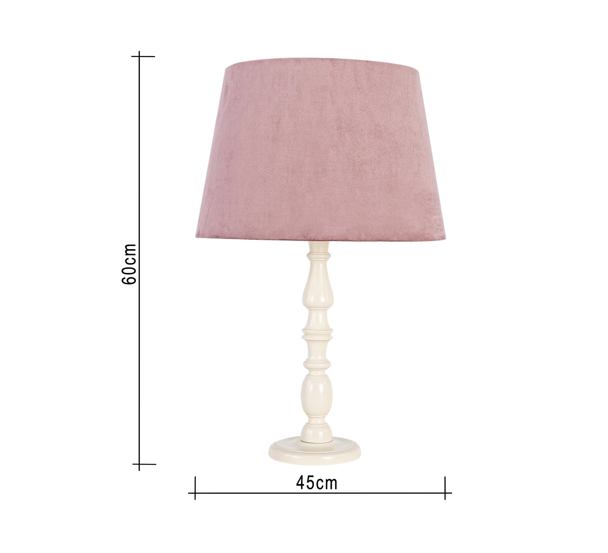 Pink chapo table lamp - Vitrine Furniture - Lighting