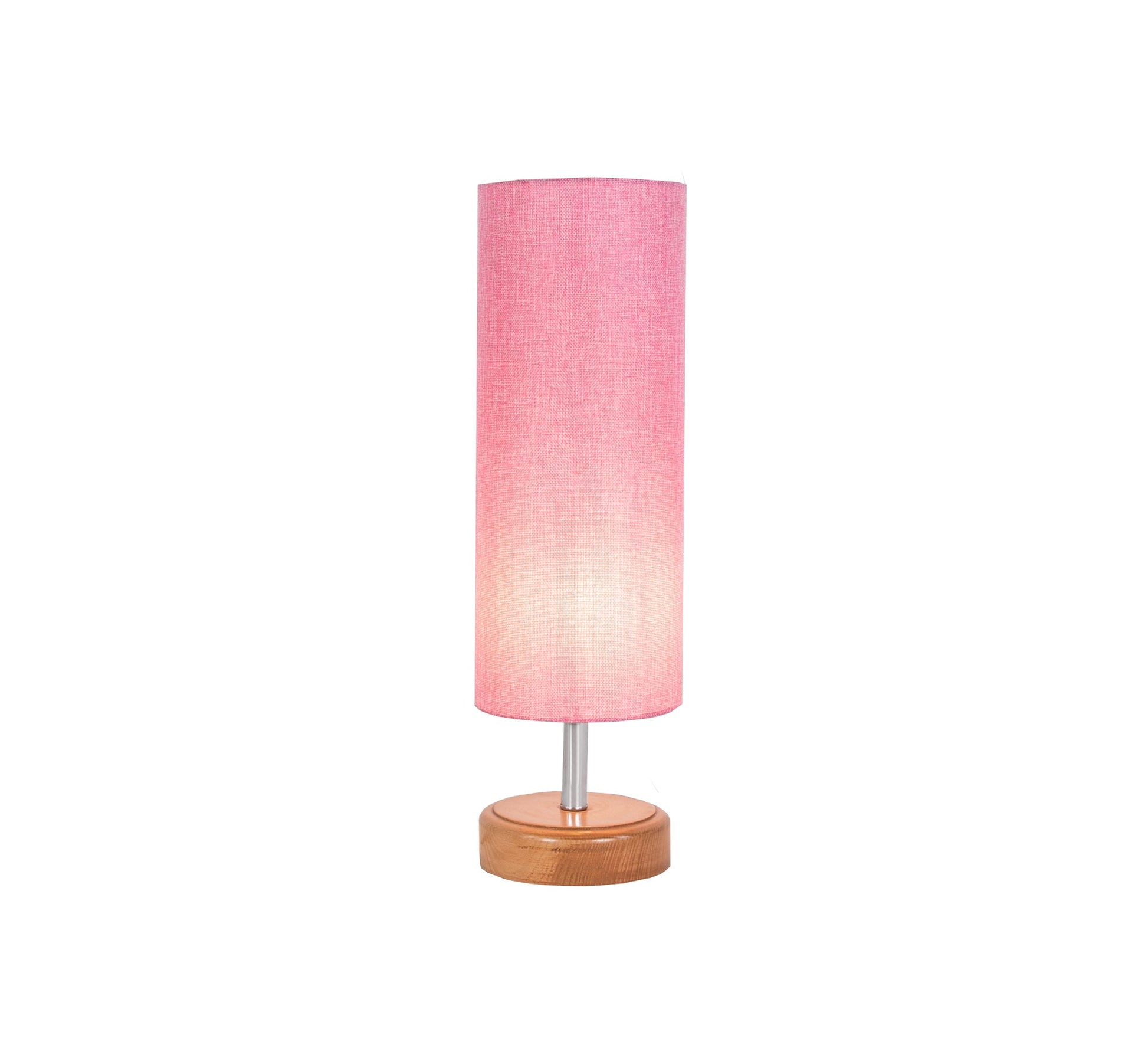 Pink cylindrical lampshade - Vitrine Furniture - Lighting