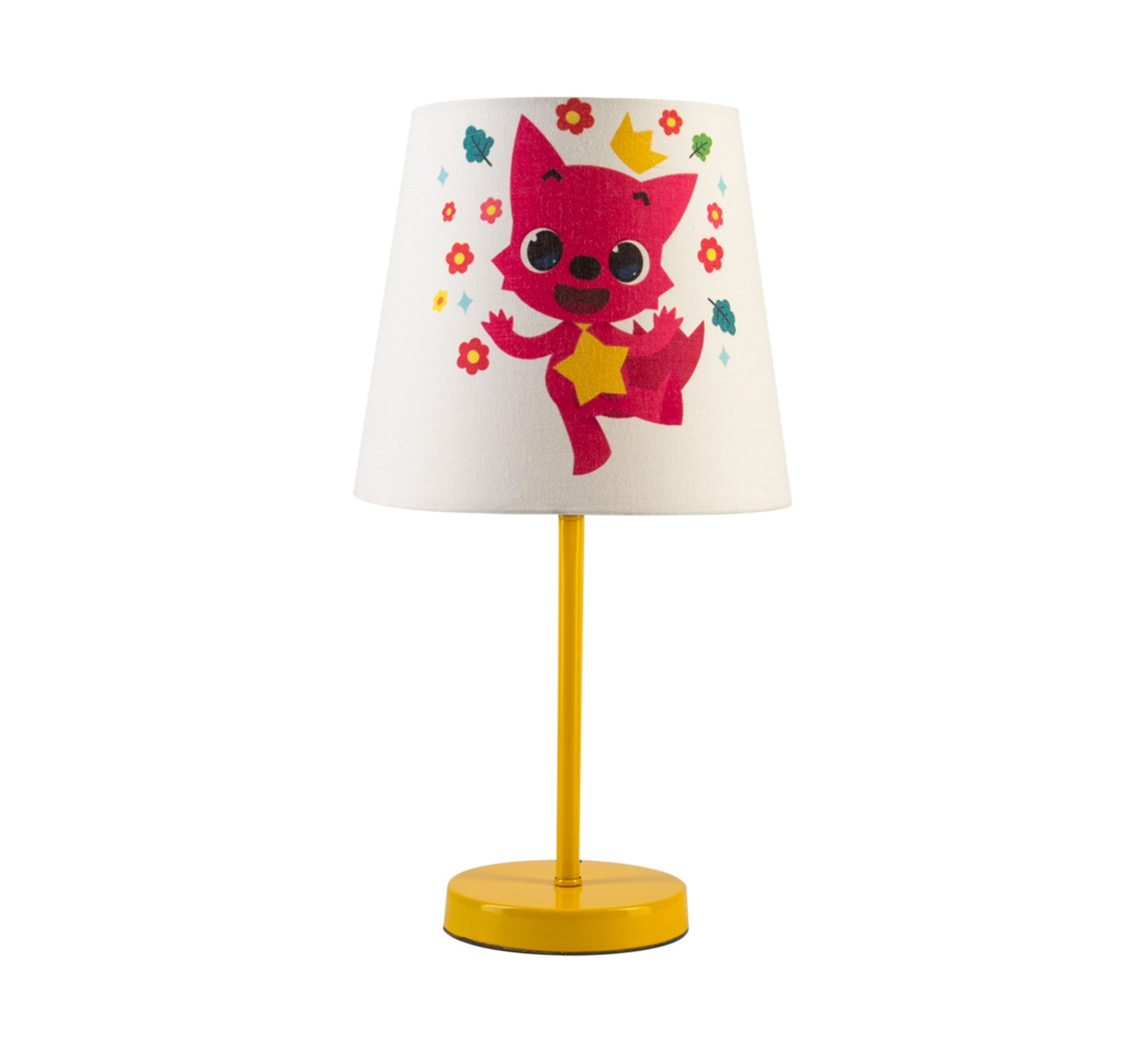 Pinkfong Blue Lamp: A playful touch to your child's room with a gold base. - Vitrine Furniture - Lighting
