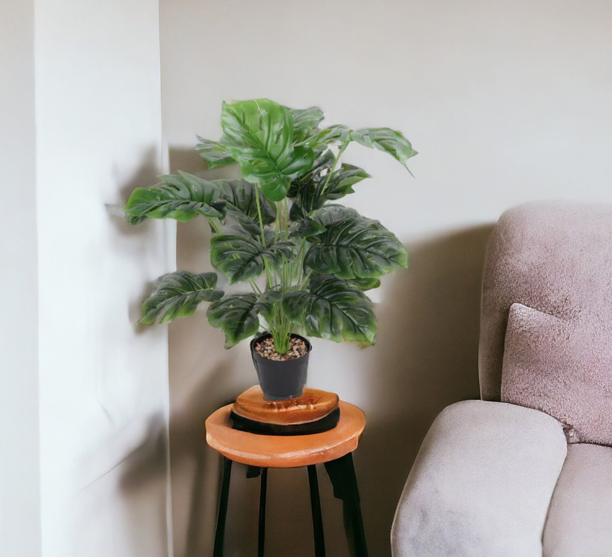 Planting pot for artificial palm leaves - Vitrine Furniture - Decor