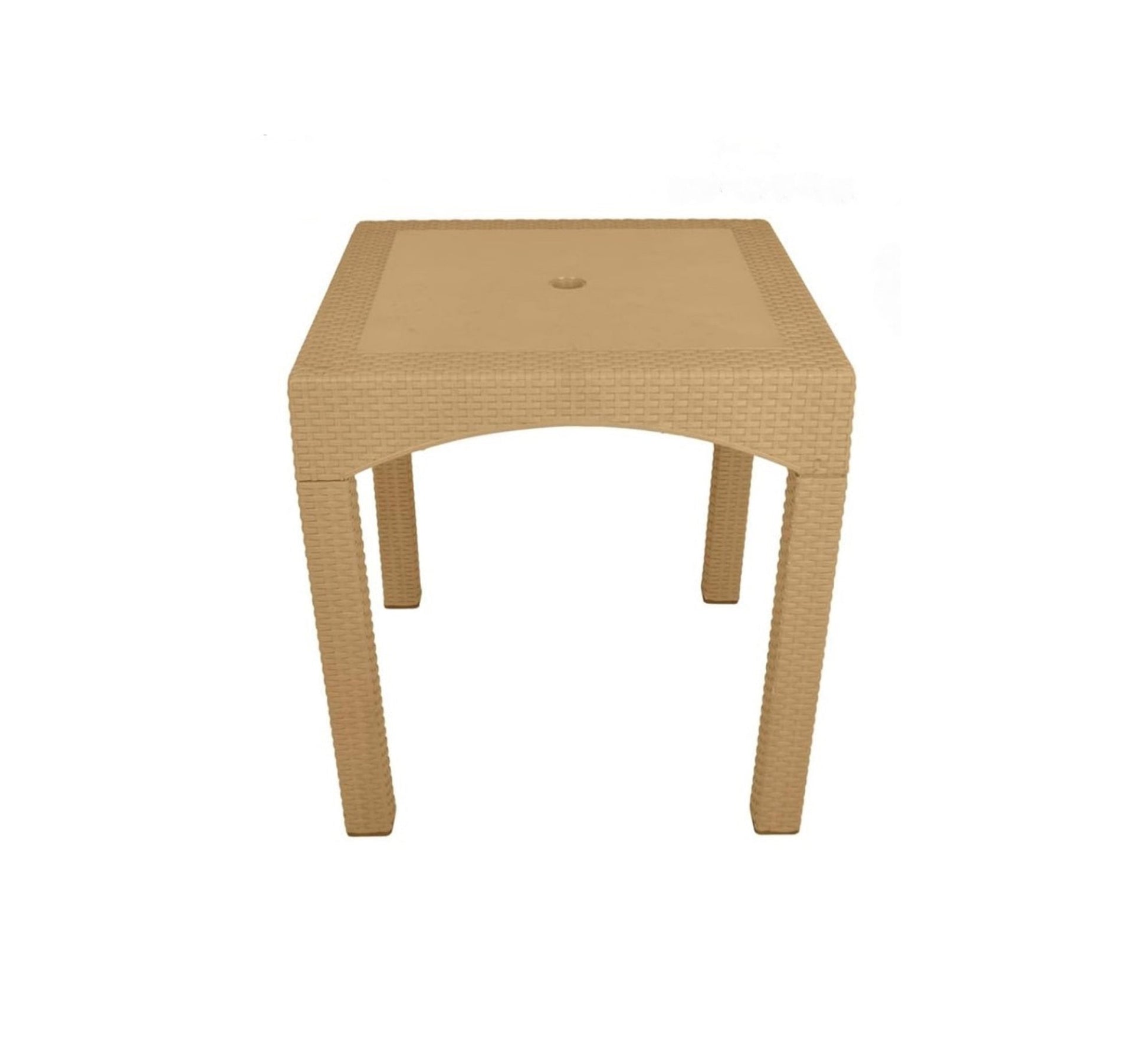 Plastic seating set with curved backrests - Vitrine Furniture - Outdoor Products