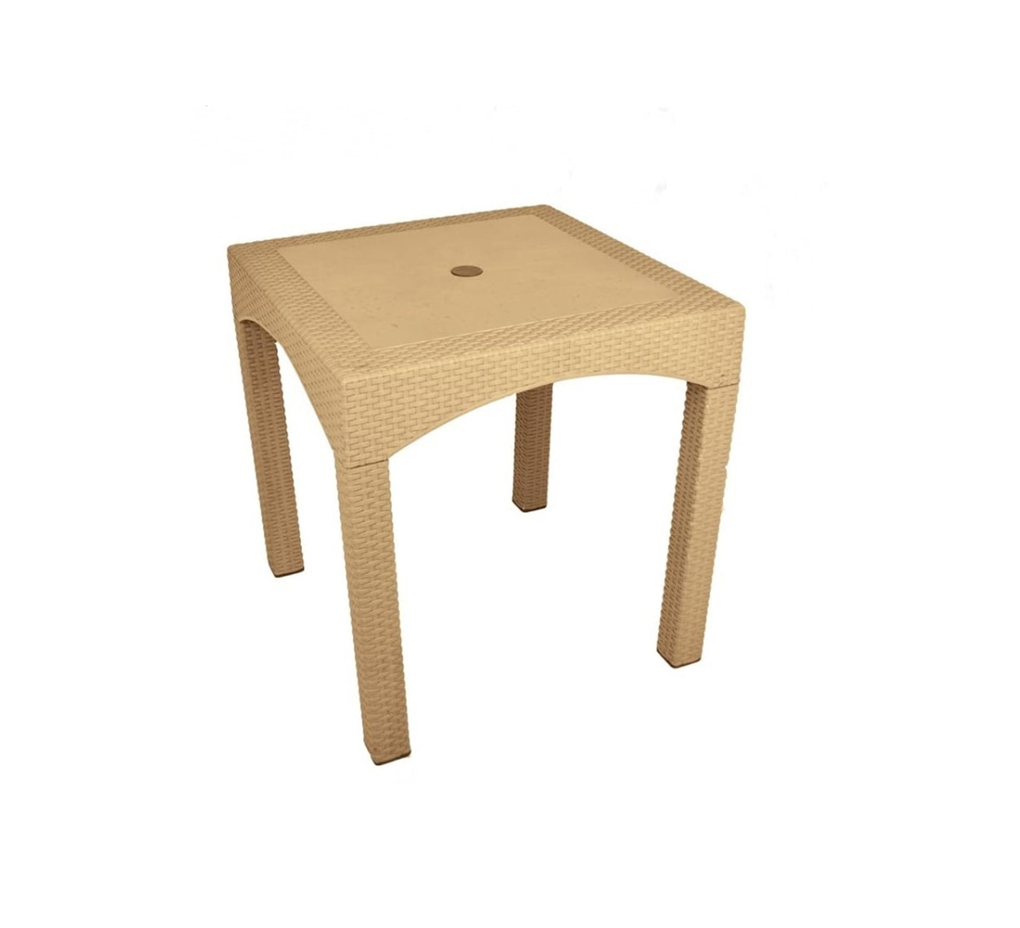 Plastic seating set with curved backrests - Vitrine Furniture - Outdoor Products