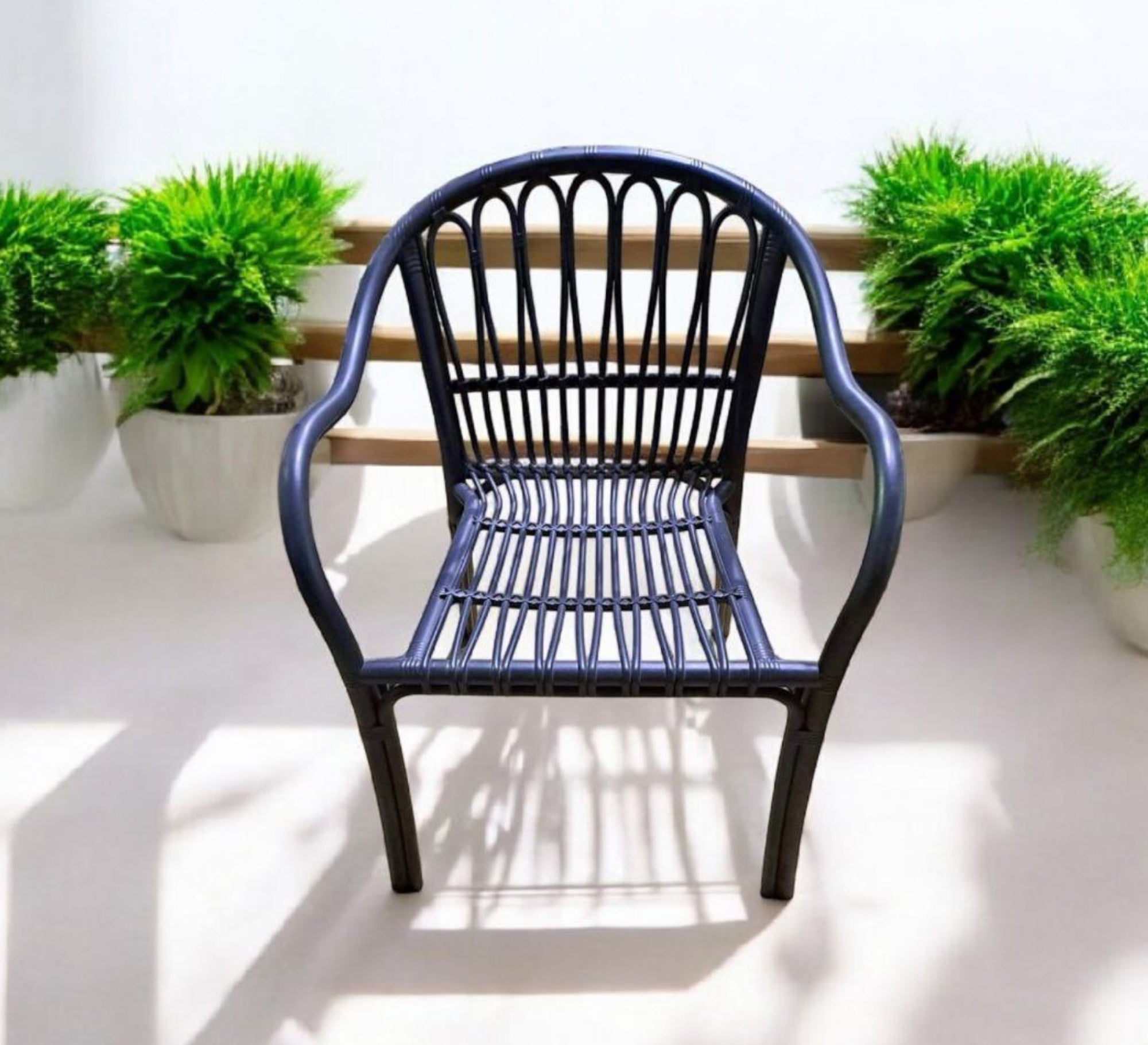 Plastic set with four chairs and a square table - Vitrine Furniture - Outdoor Products