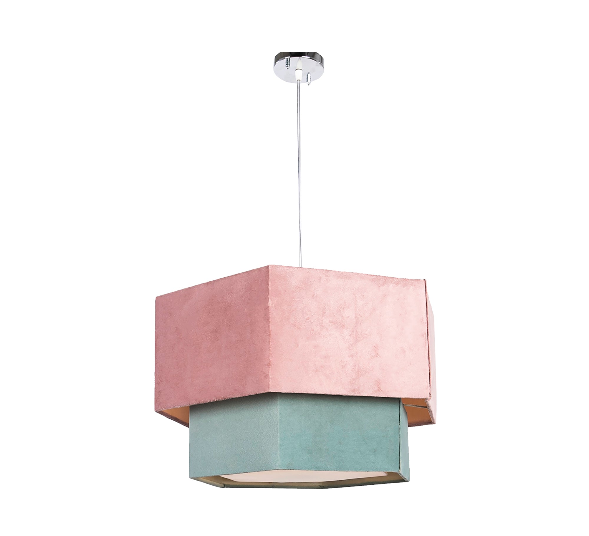 Plated polygonal ceiling lamp - Vitrine Furniture - Lighting
