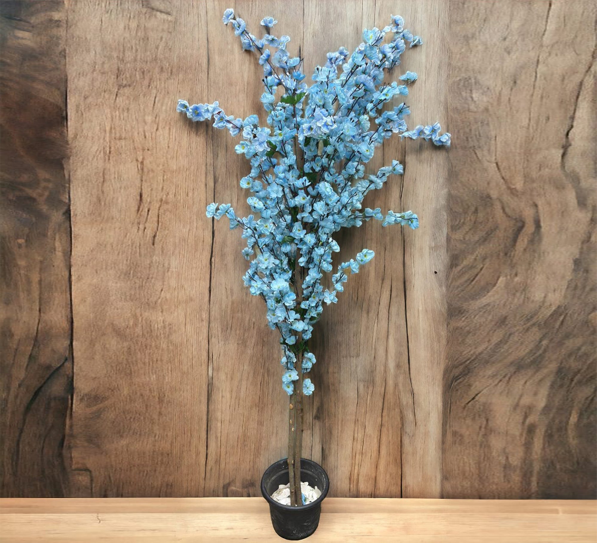 Polygonal flowering artificial flower pot - Vitrine Furniture - Décor