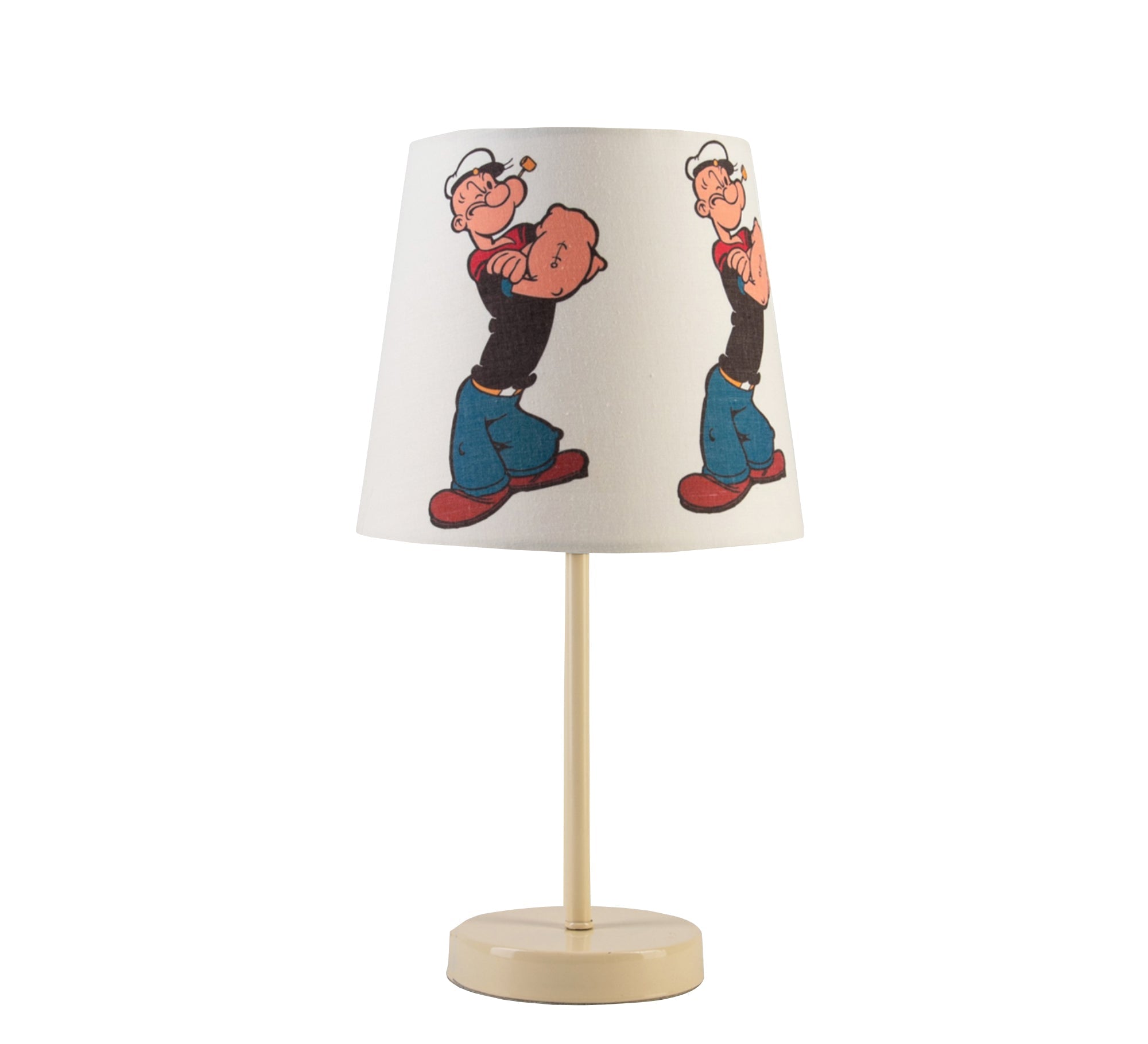 Popeye Lamp: Fun lighting for future heroes' rooms with a beige base - Vitrine Furniture - Lighting