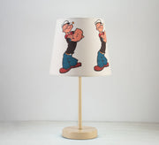 Popeye Lamp: Fun lighting for future heroes' rooms with a beige base - Vitrine Furniture - Lighting