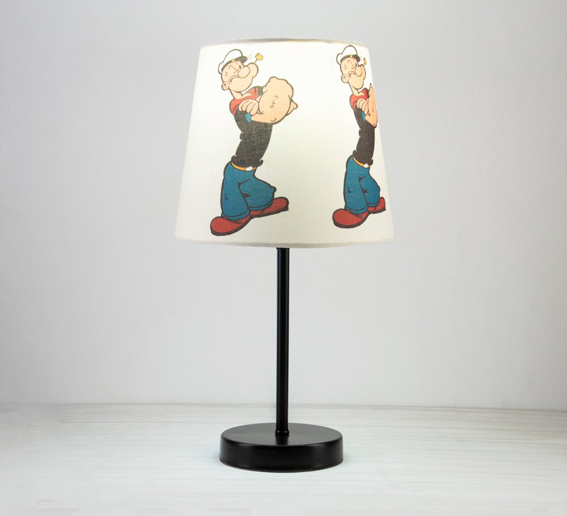 Popeye Lamp: Strength and Courage for Your Kids' Room with Black Base - Vitrine Furniture - Lighting