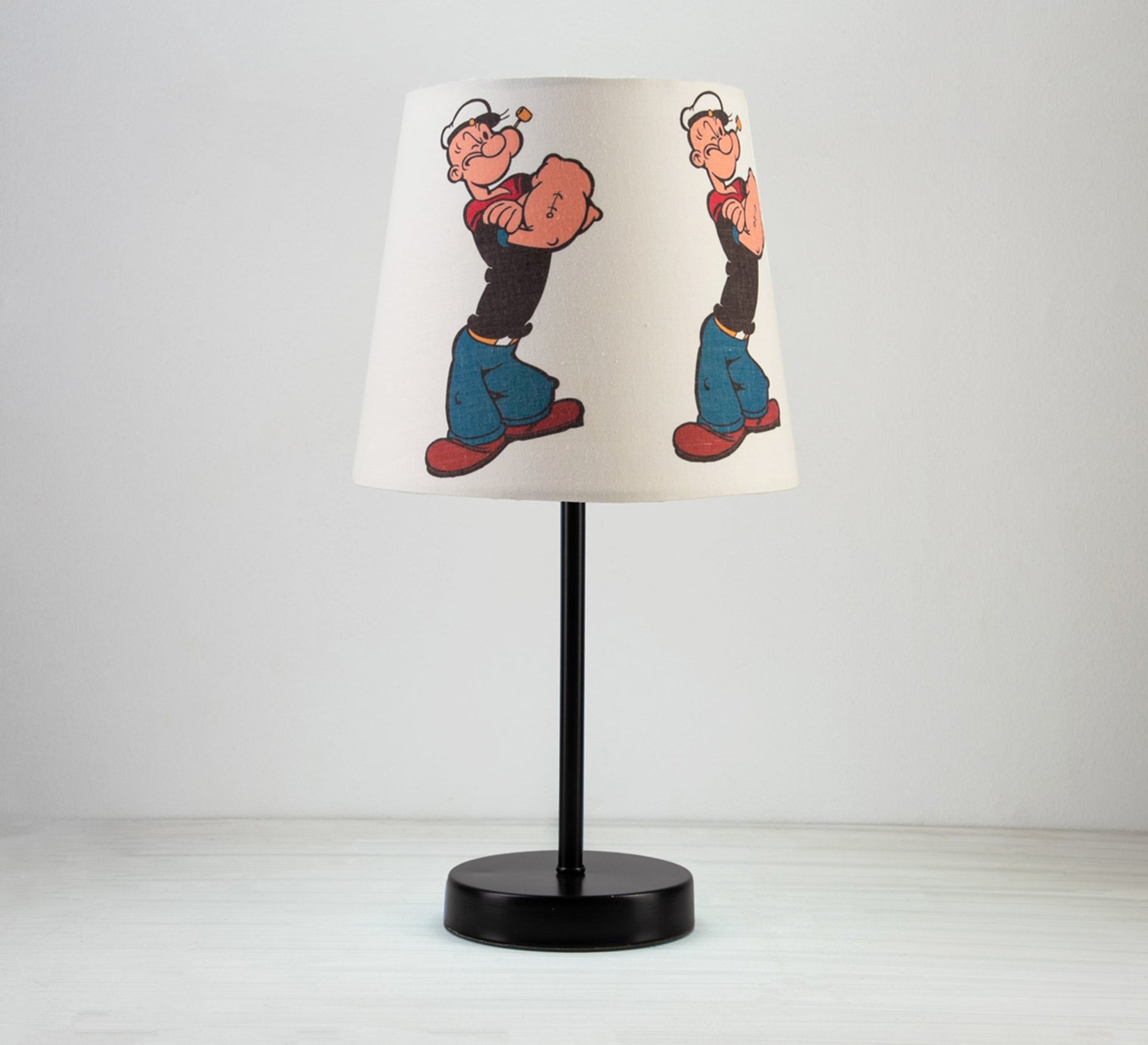 Popeye Lamp: Strength and Courage for Your Kids' Room with Black Base - Vitrine Furniture - Lighting