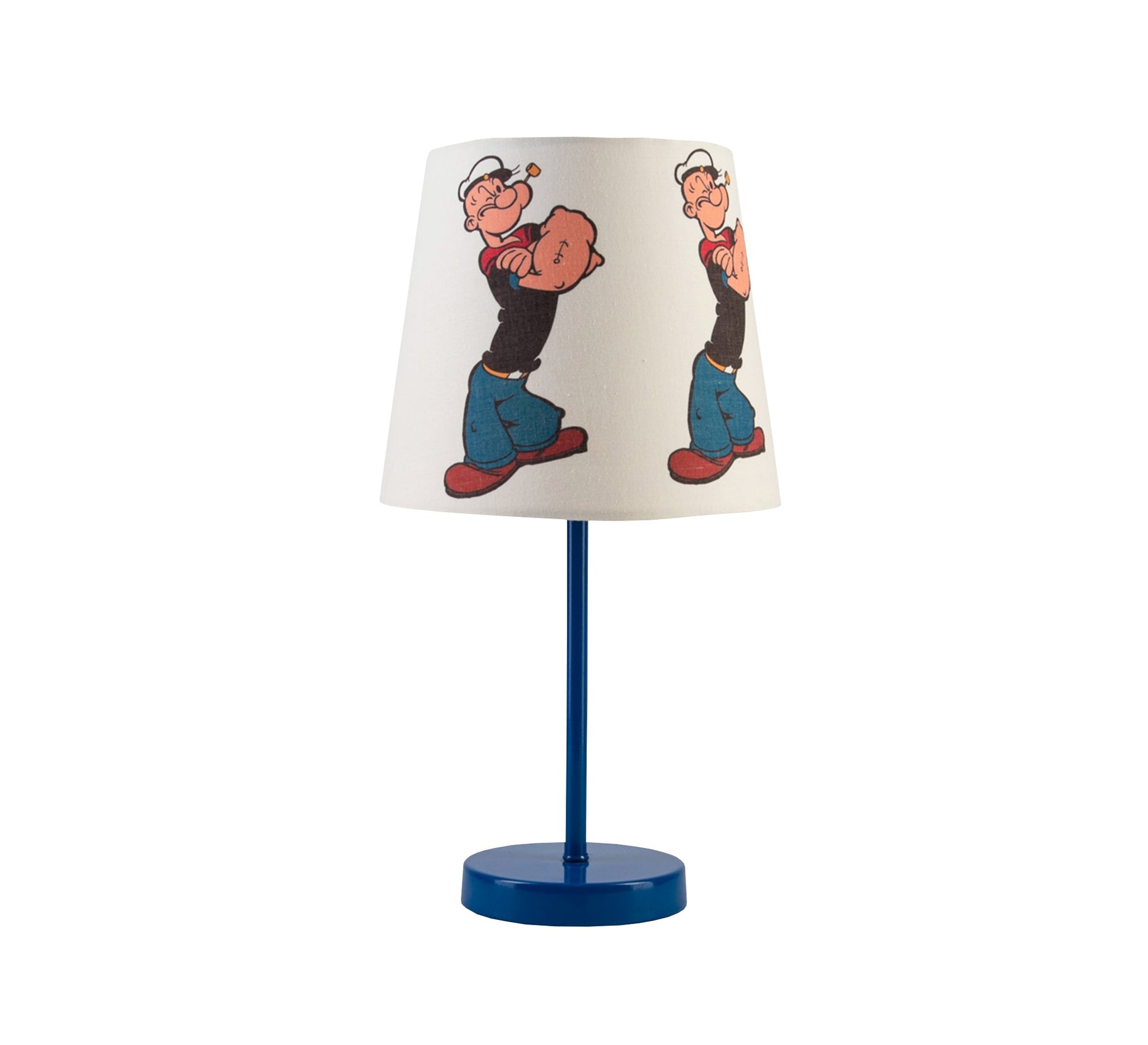 Popeye Lamp: Strength and Courage for Your Kids' Room with Blue Base - Vitrine Furniture - Lighting