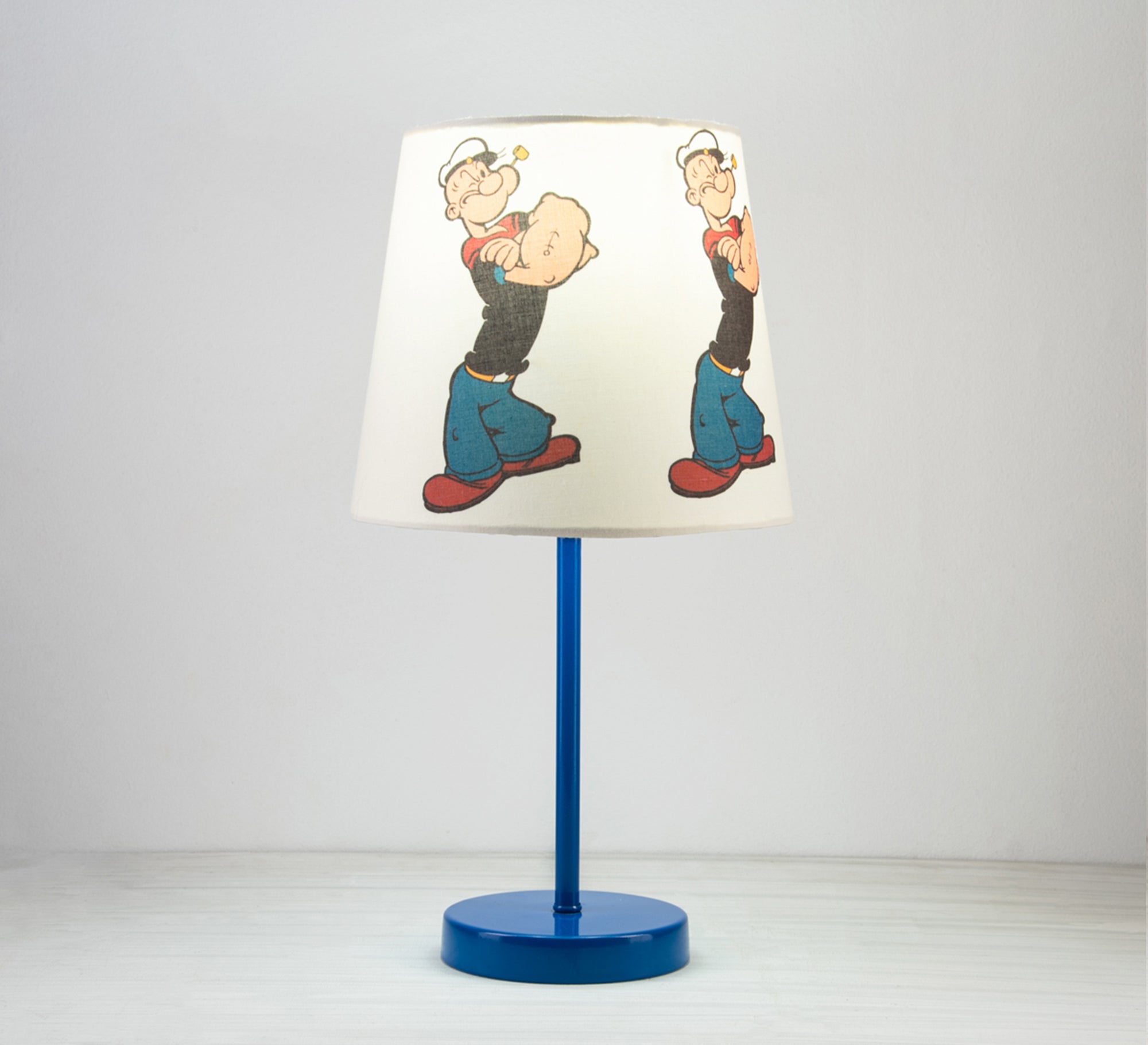 Popeye Lamp: Strength and Courage for Your Kids' Room with Blue Base - Vitrine Furniture - Lighting