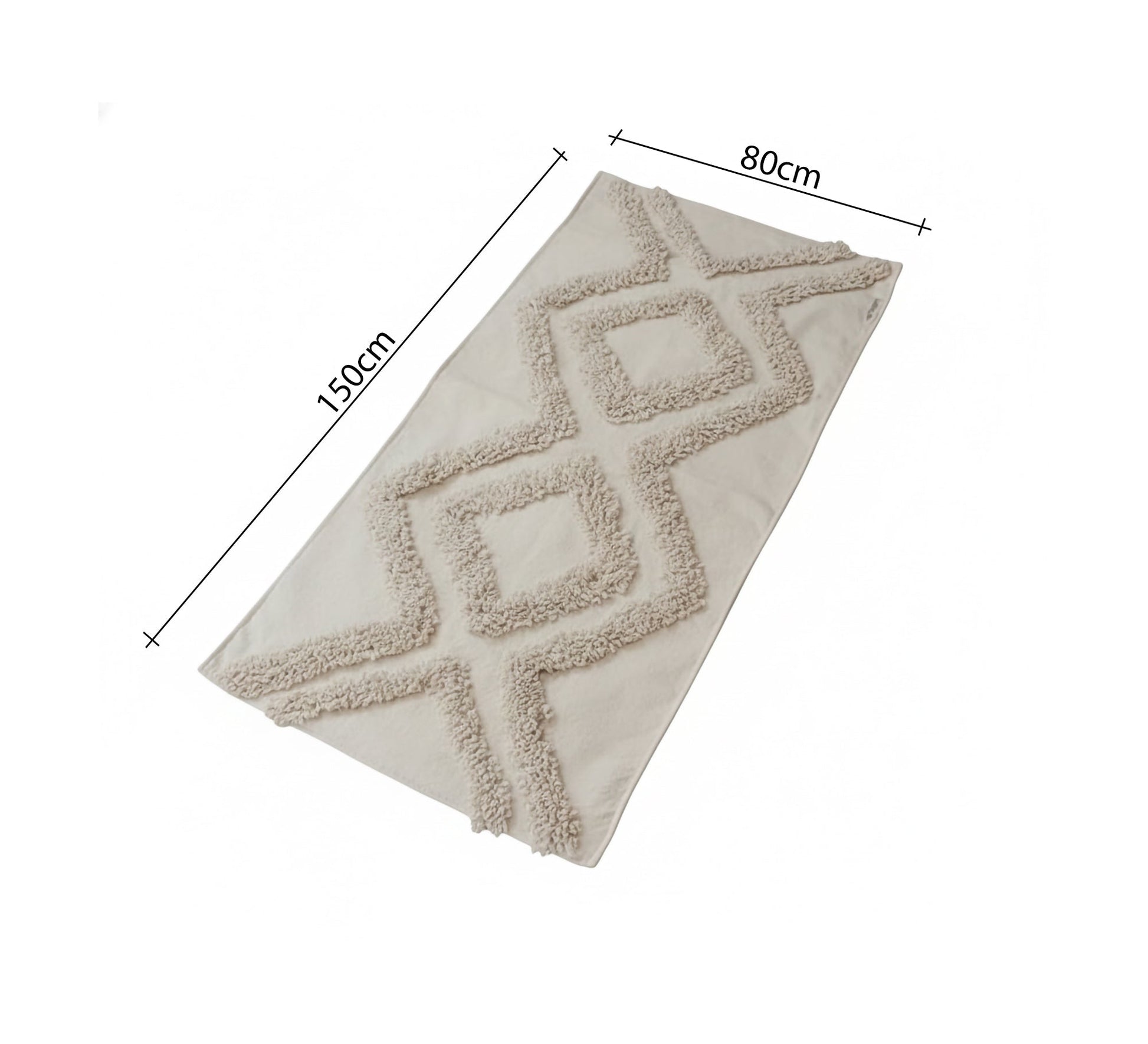 Poppy rug with geometric patterns - Vitrine Furniture - Accessories