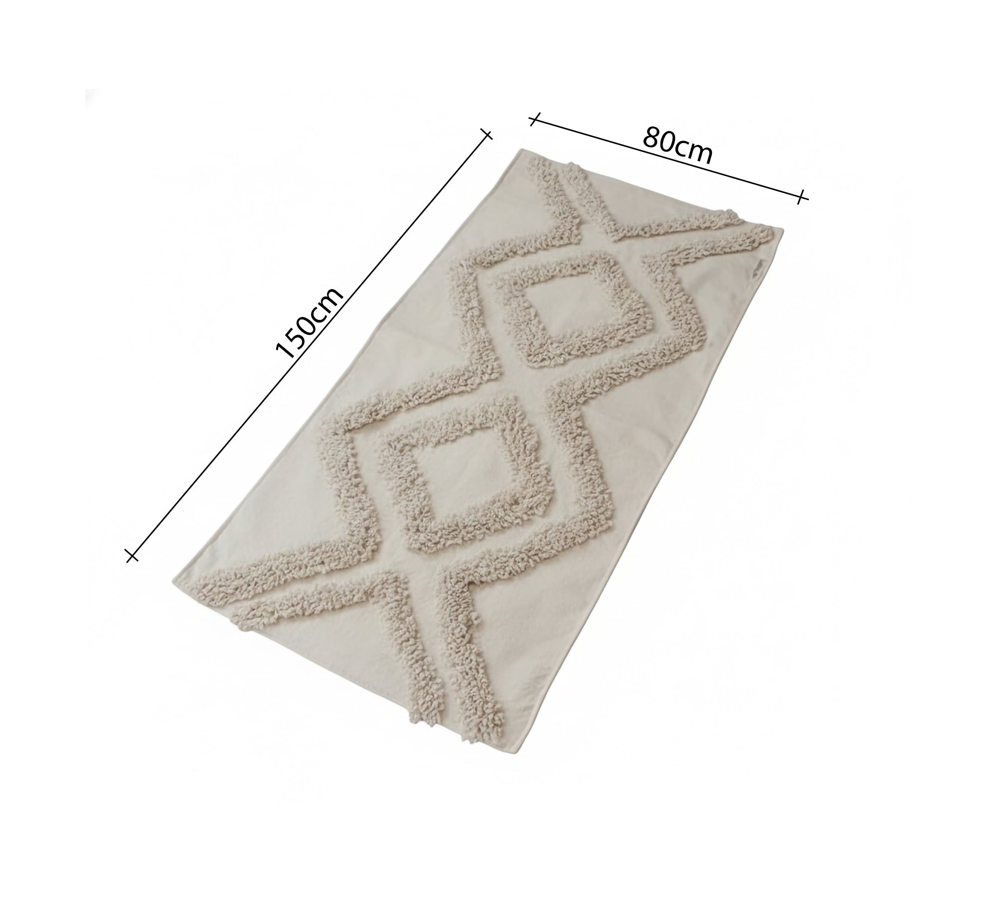 Poppy rug with geometric patterns - Vitrine Furniture - Accessories