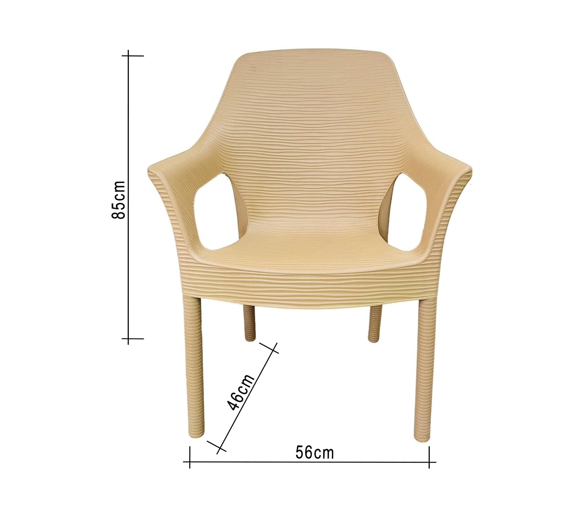 Practical and modern brown outdoor seating set - Vitrine Furniture - Outdoor Products