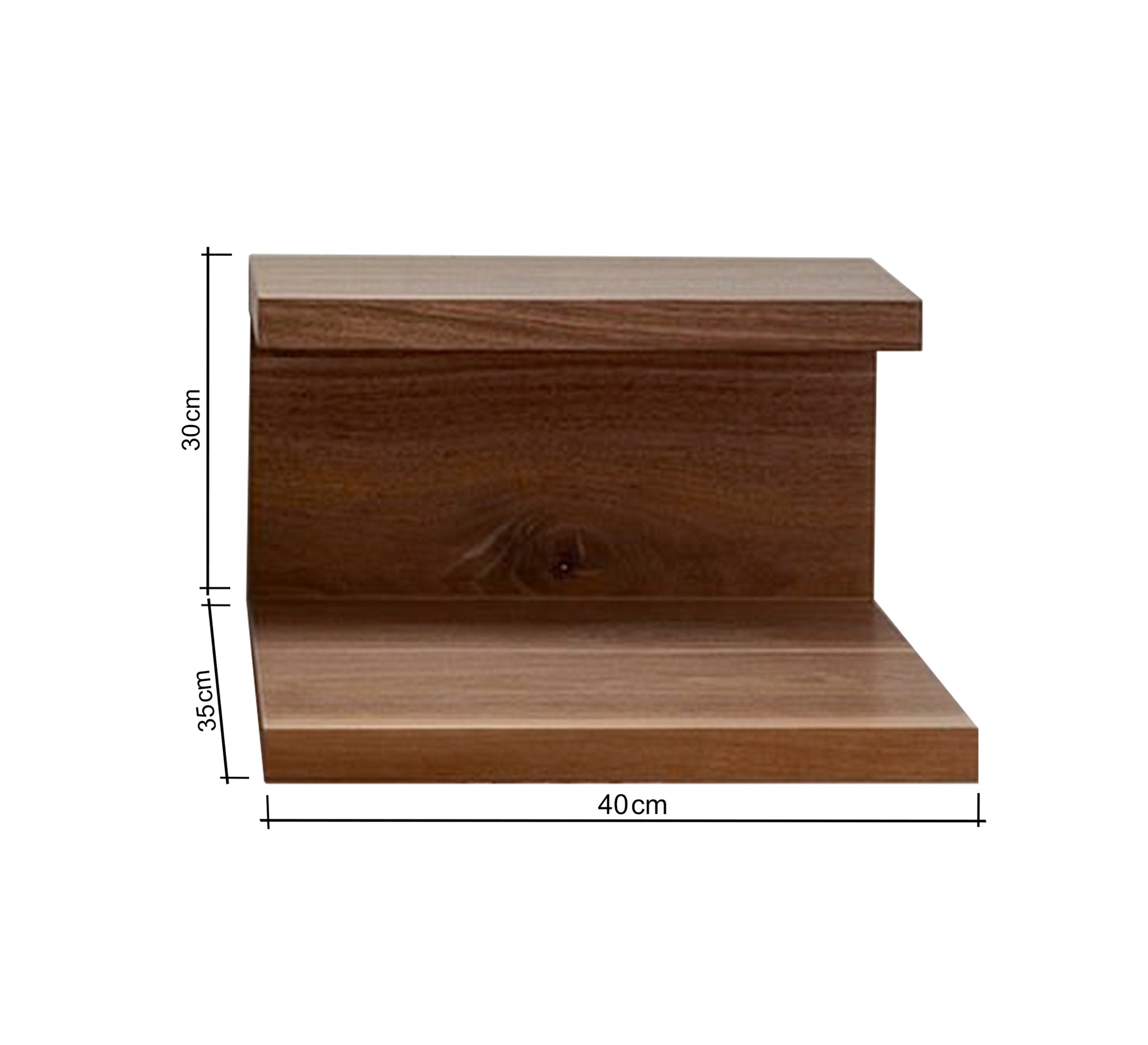 Practical and modern wooden hanging table - Vitrine Furniture - Furniture